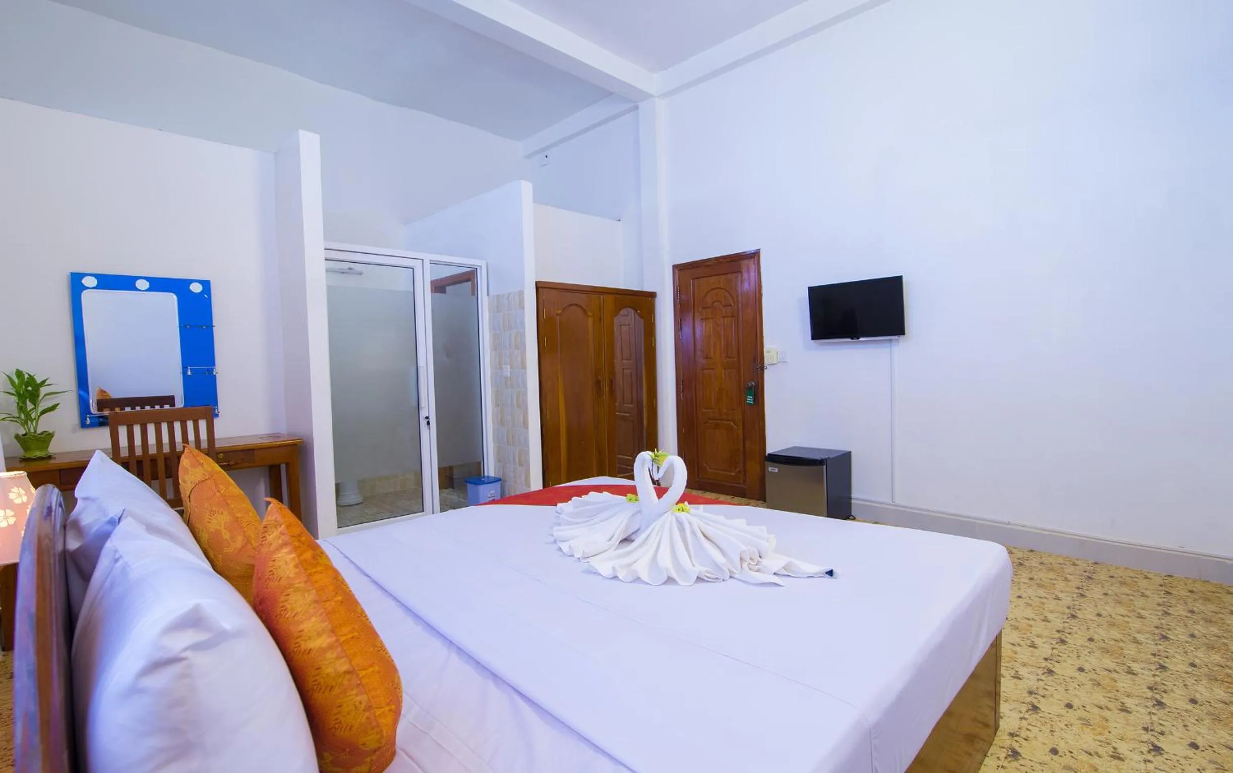 Bedroom, Bed in Blossoming Romduol Boutique