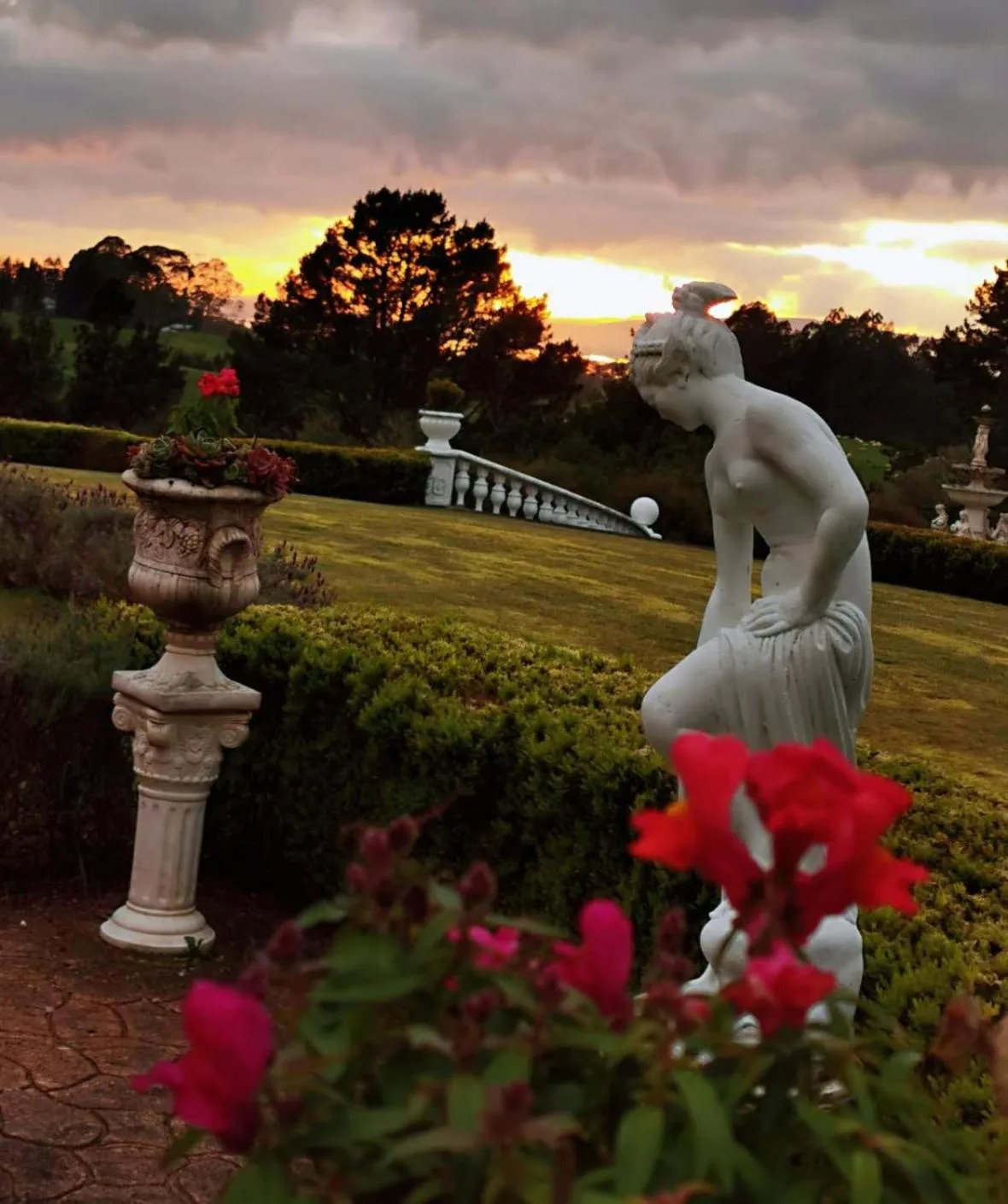 Garden in Country Villa Estate