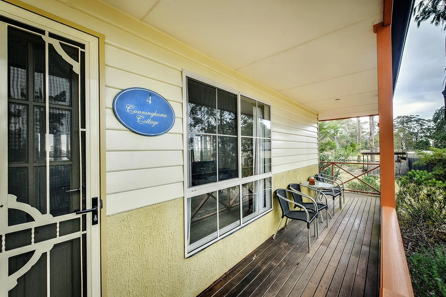 Balcony/Terrace in Waverley House Cottages