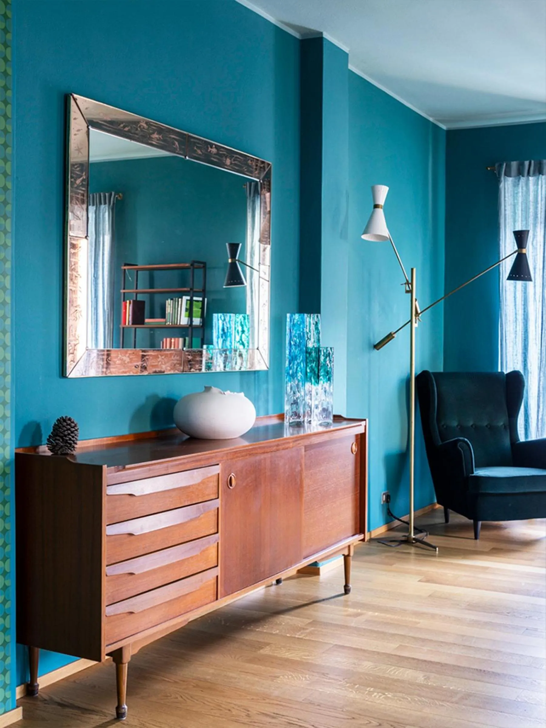 Living room in Domus Plinii 1792 Suites