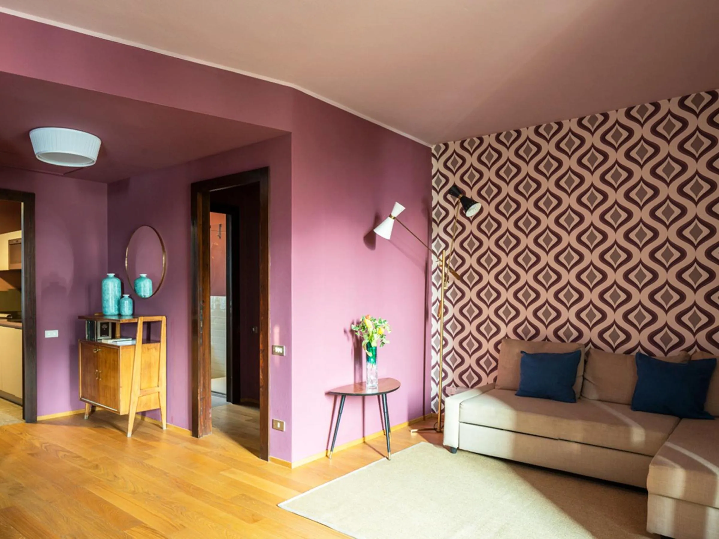 Living room in Domus Plinii 1792 Suites