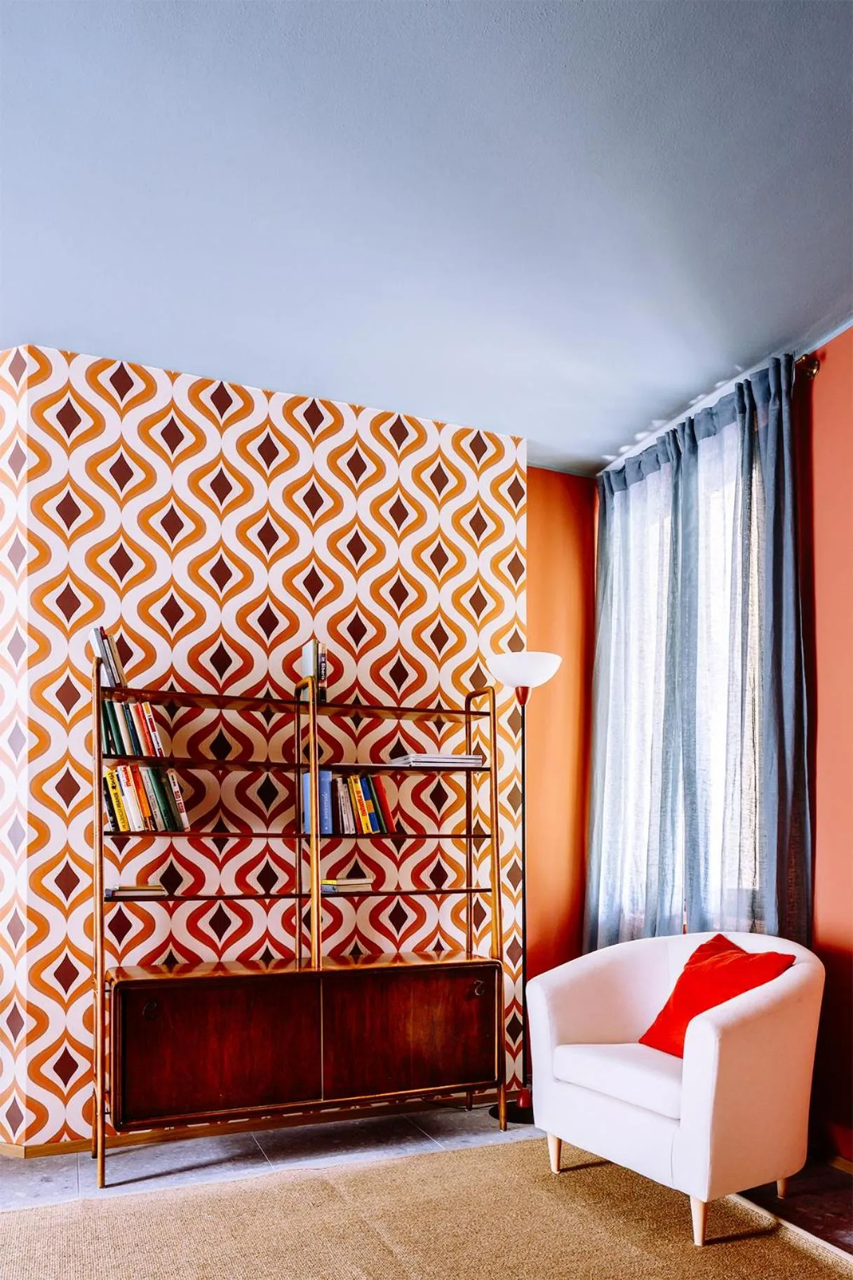 Living room, Bed in Domus Plinii 1792 Suites