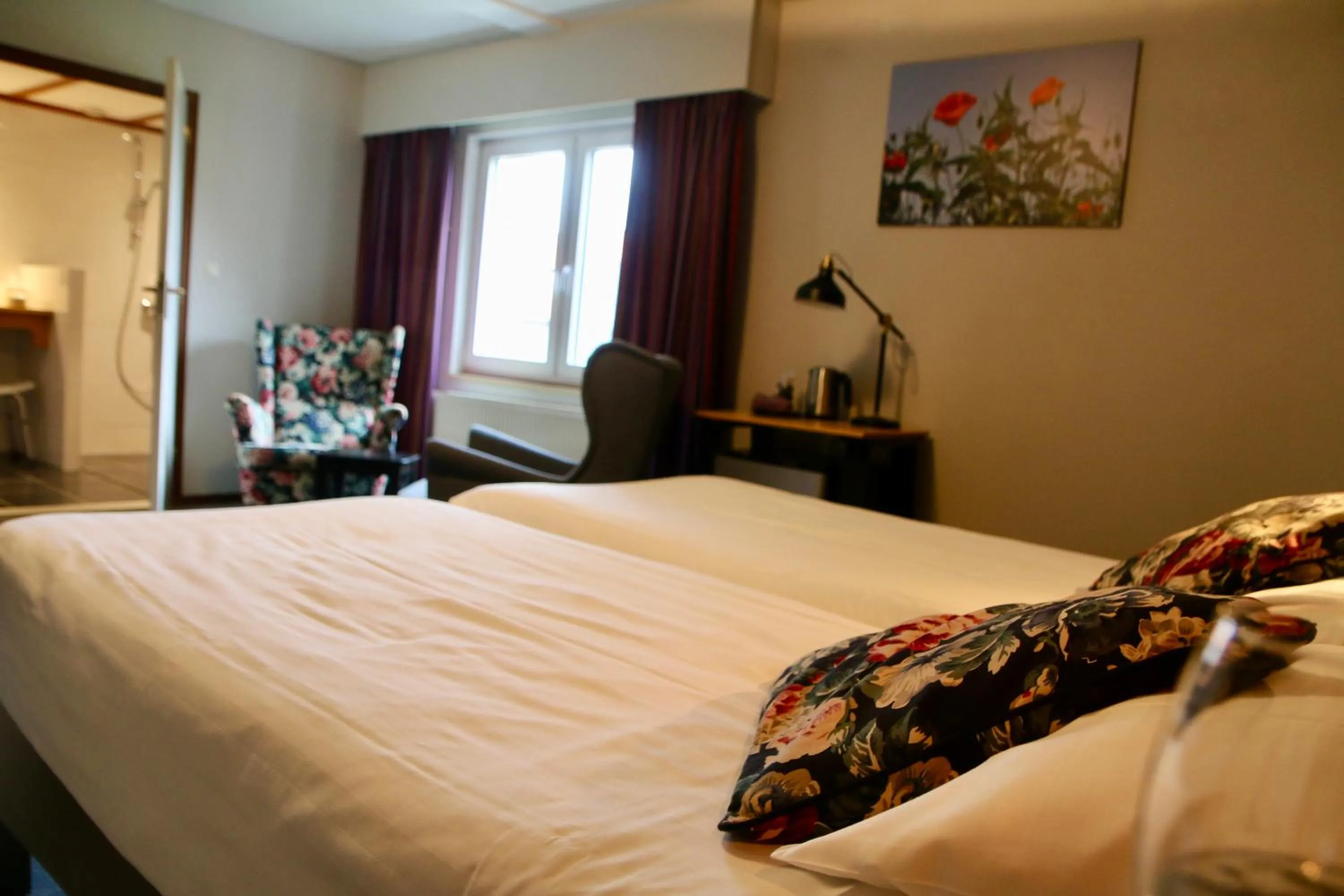 Photo of the whole room, Bed in Hotel Restaurant De Roosterhoeve