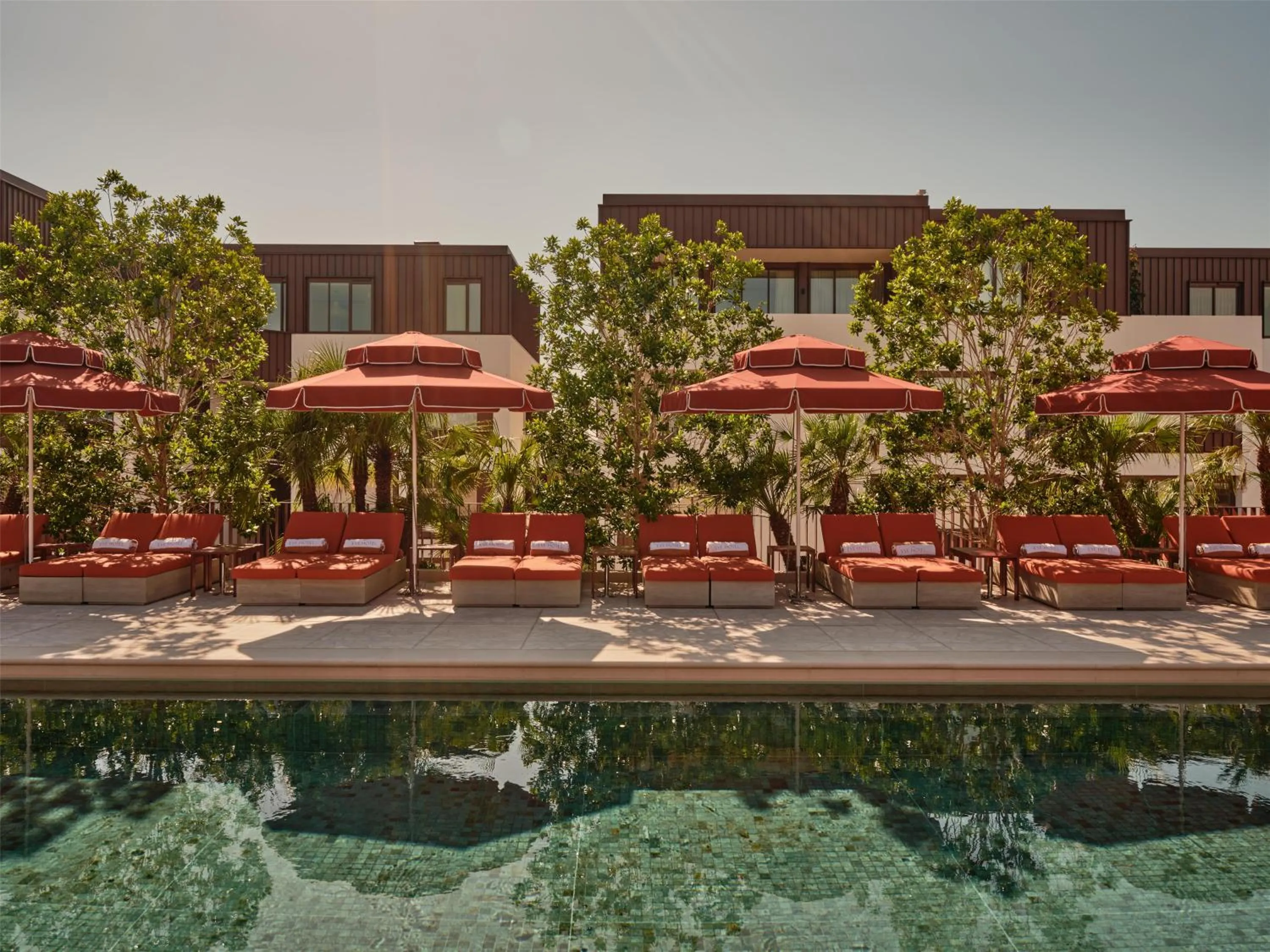 Pool view in The EVE Hotel Sydney