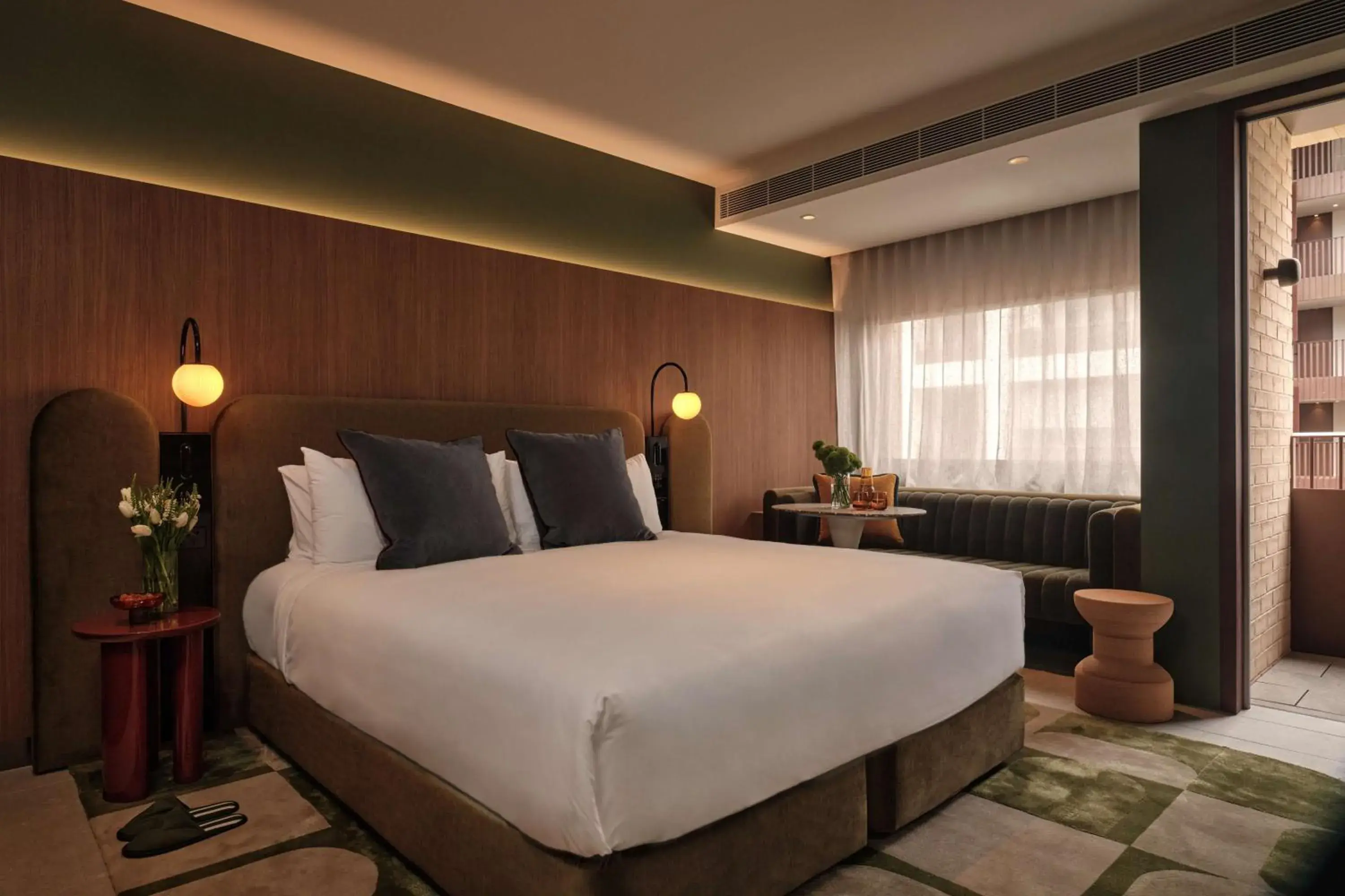 Courtyard Room in The EVE Hotel Sydney Courtyard Room in The EVE Hotel Sydney