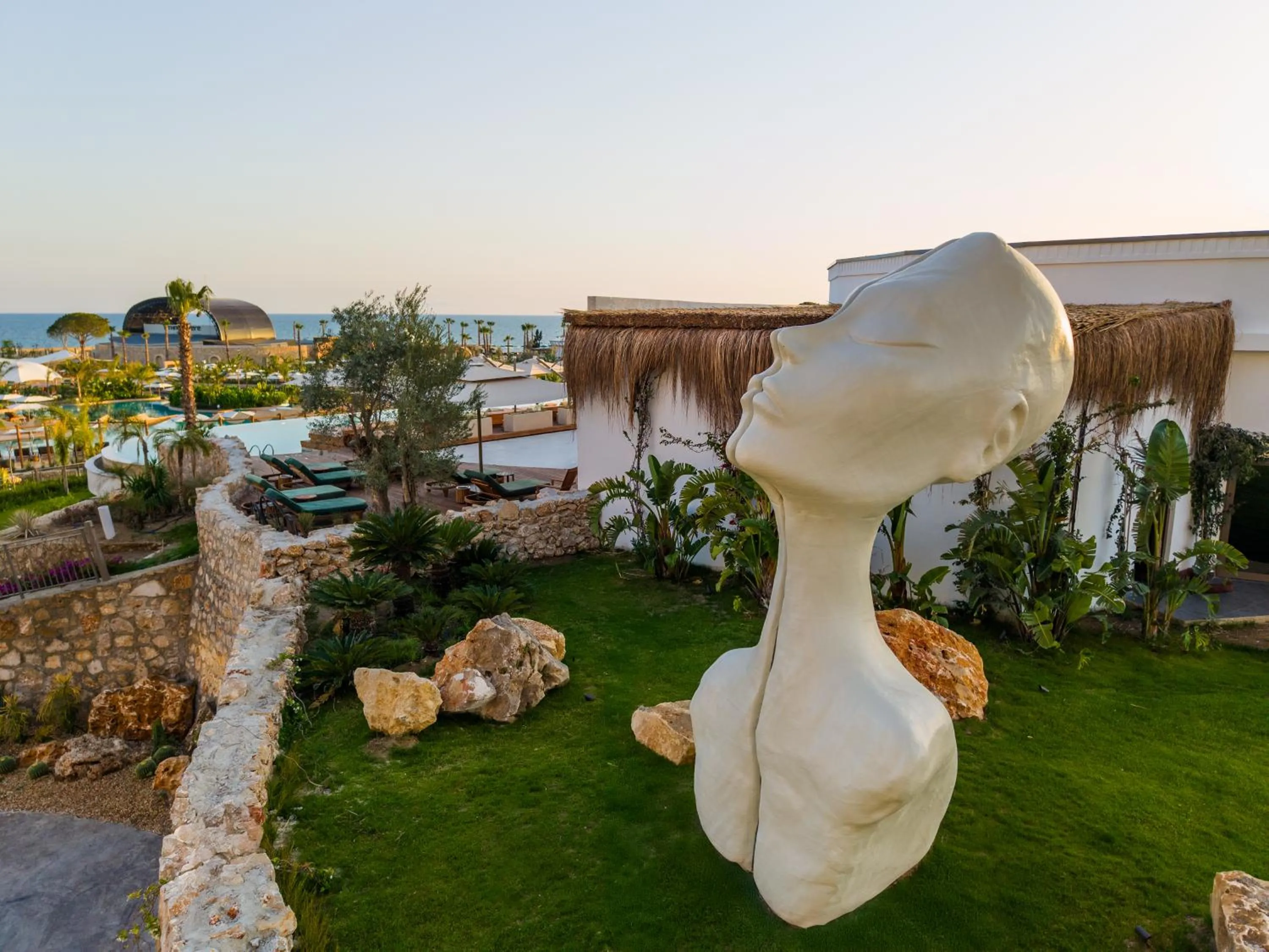 Swimming pool in Ethno Belek
