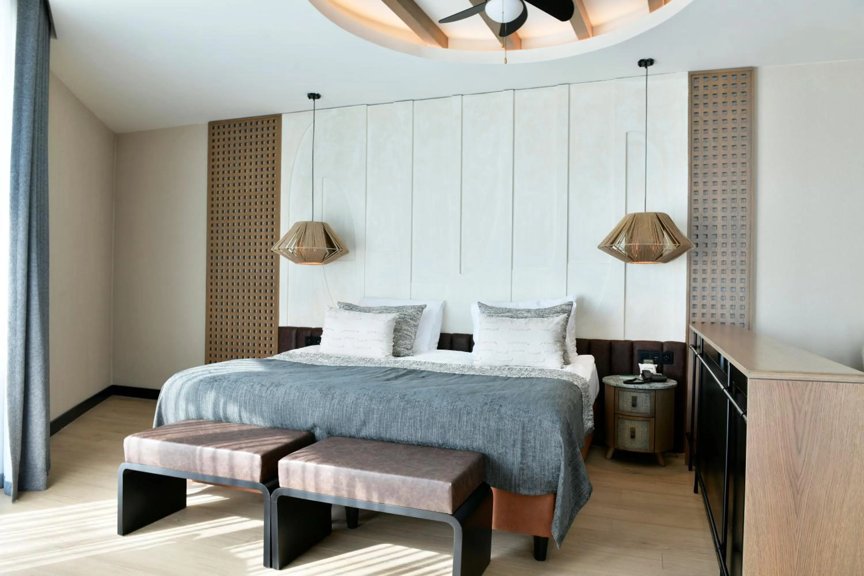 Bedroom, Bed in Ethno Belek