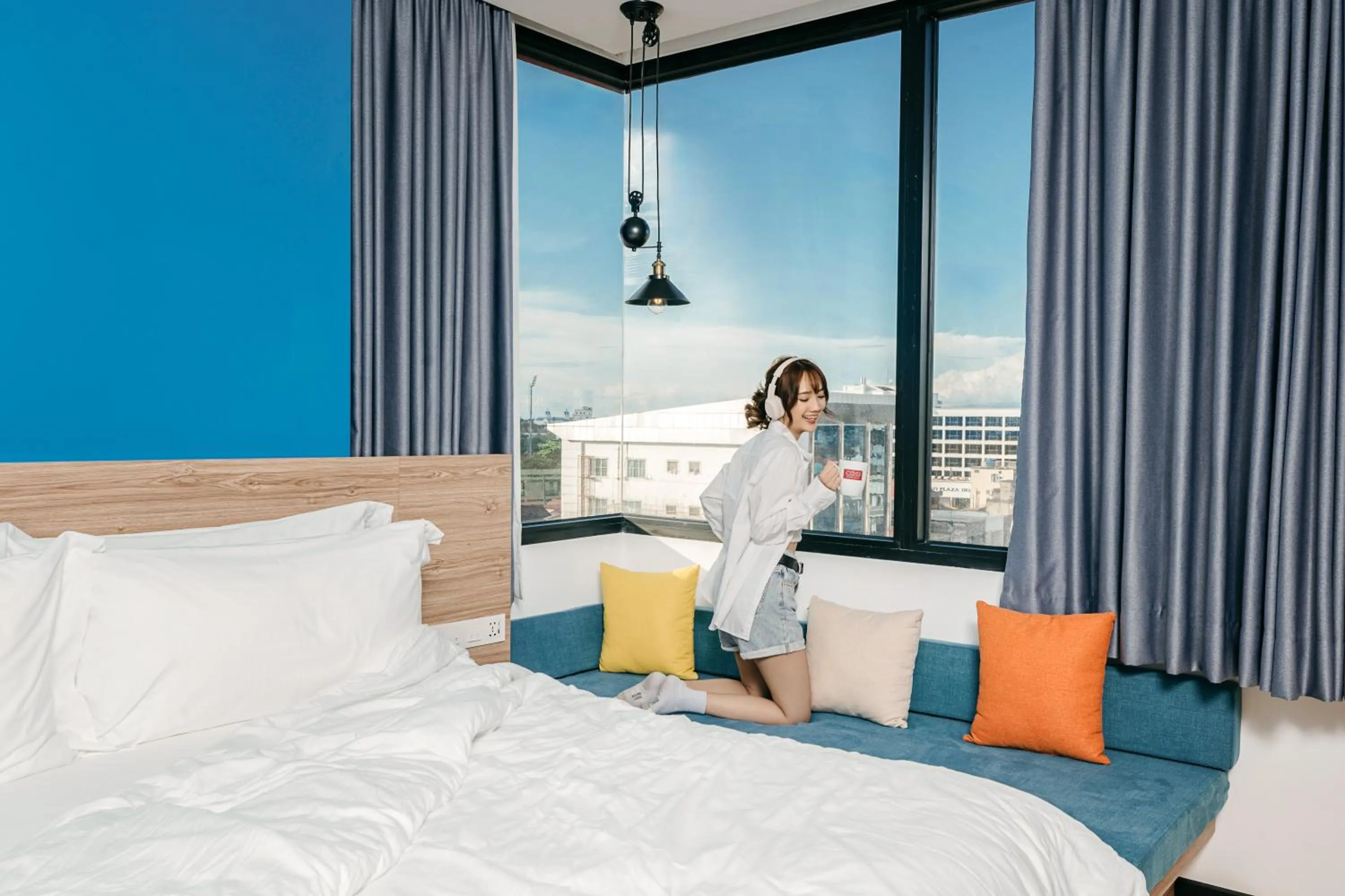 Bed in COSI Vientiane Nam Phu