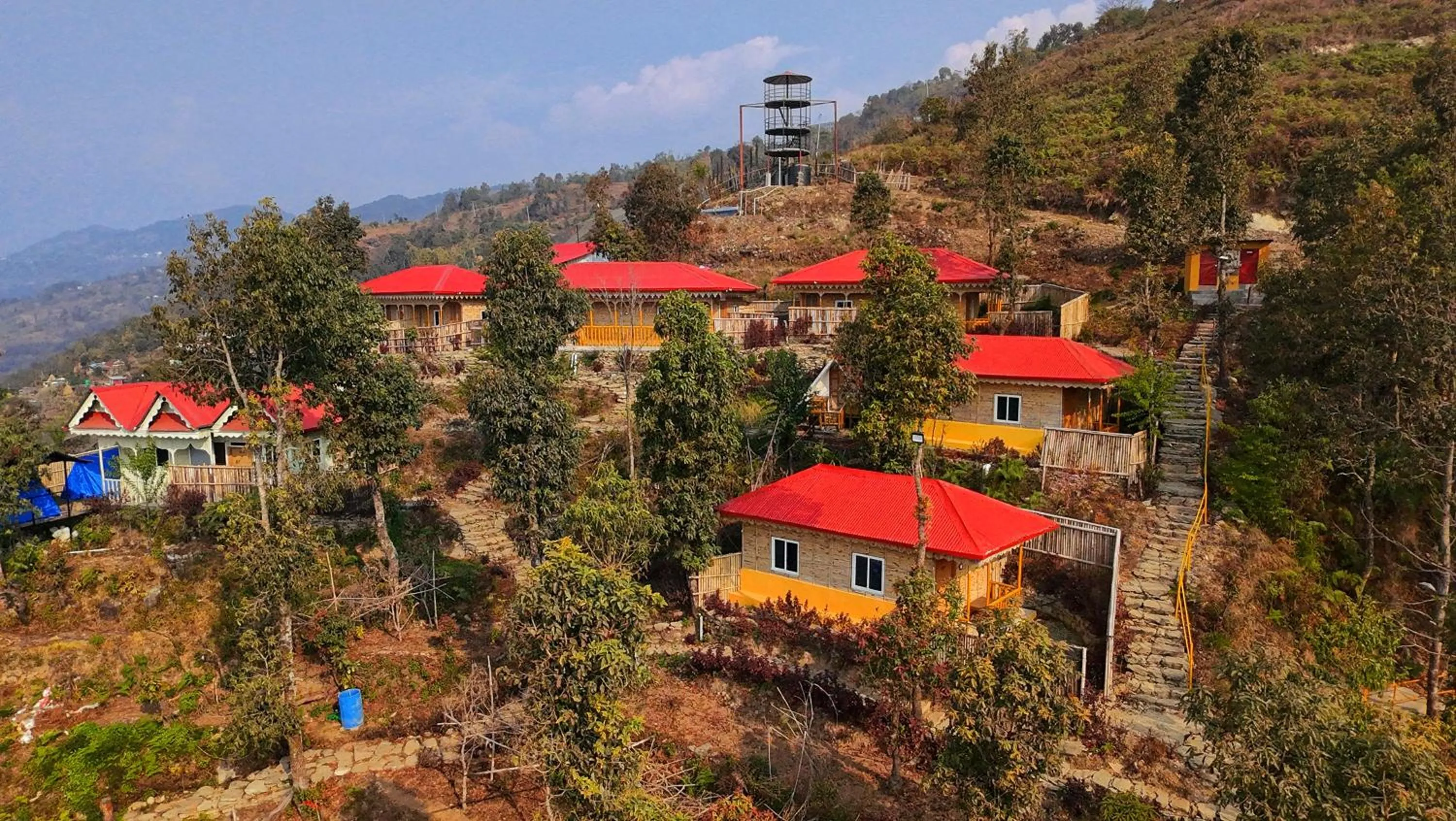 Property building in Naya Gaun Eco Resort