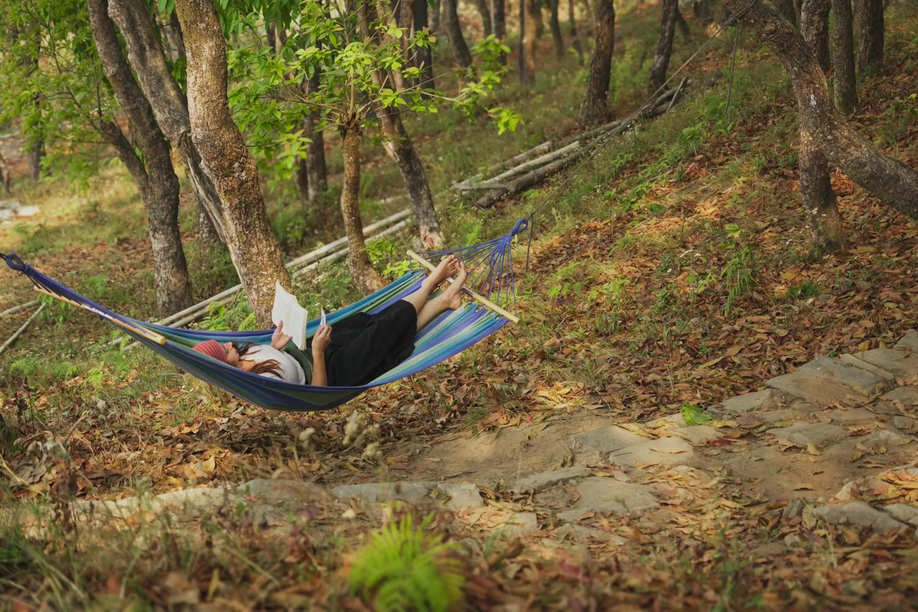 People in Naya Gaun Eco Resort