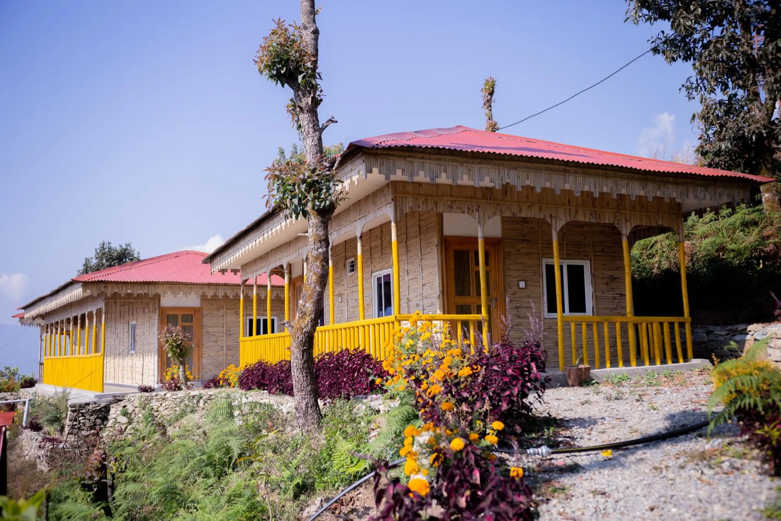 Property building in Naya Gaun Eco Resort