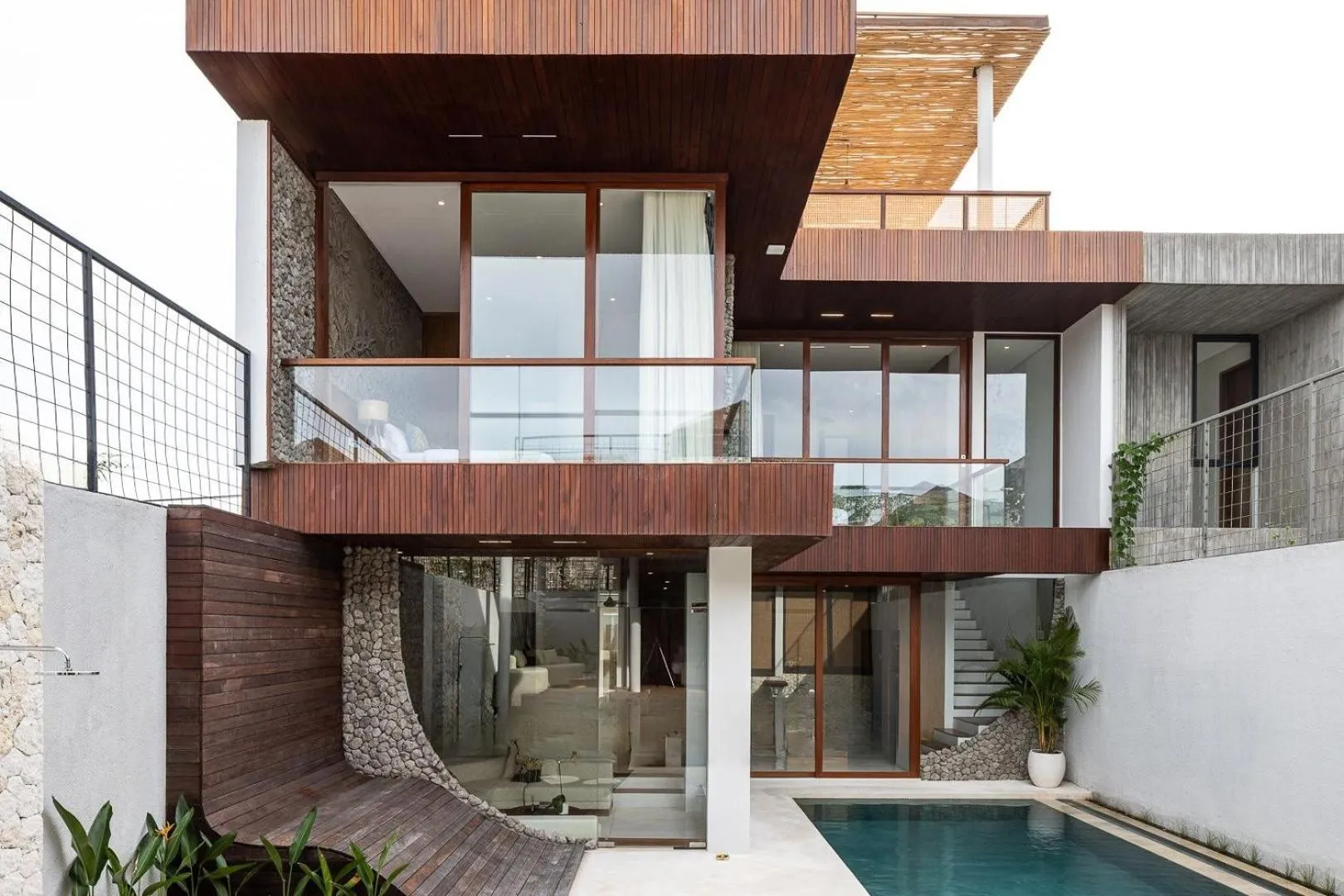 Property building in AMR Echo Beach Villa's Canggu