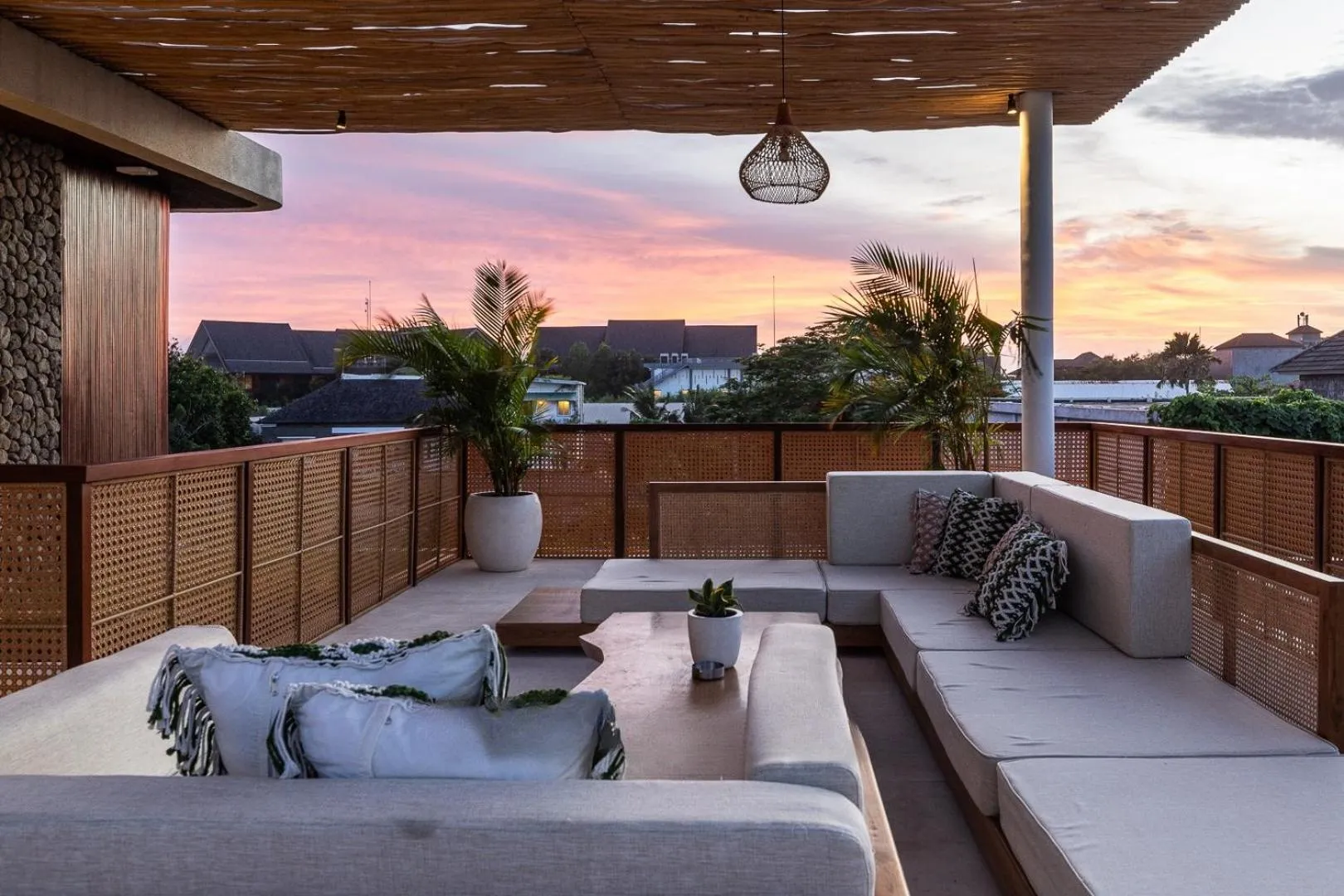 View (from property/room) in AMR Echo Beach Villa's Canggu