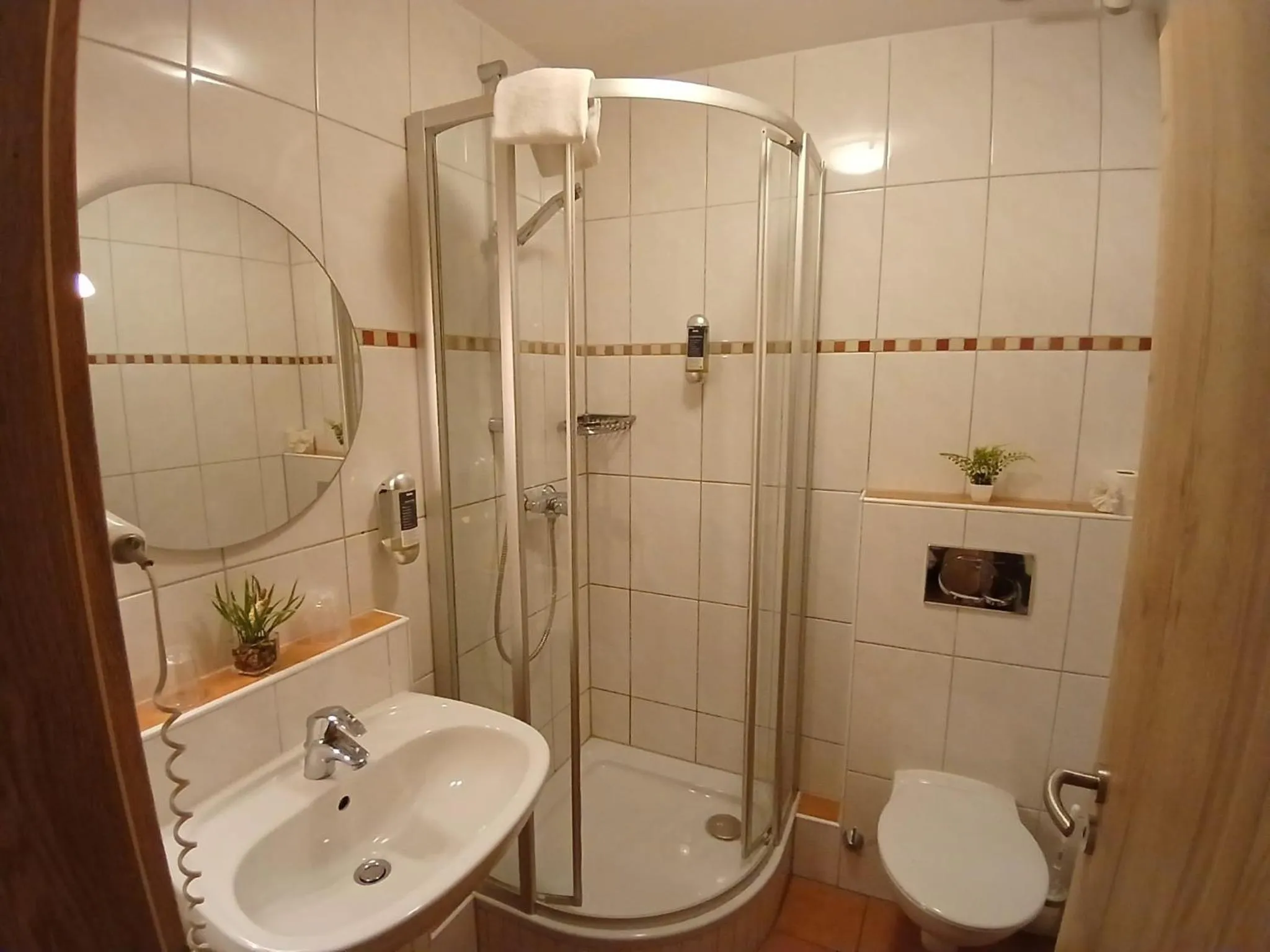 Bathroom in Hotel Birnbaum