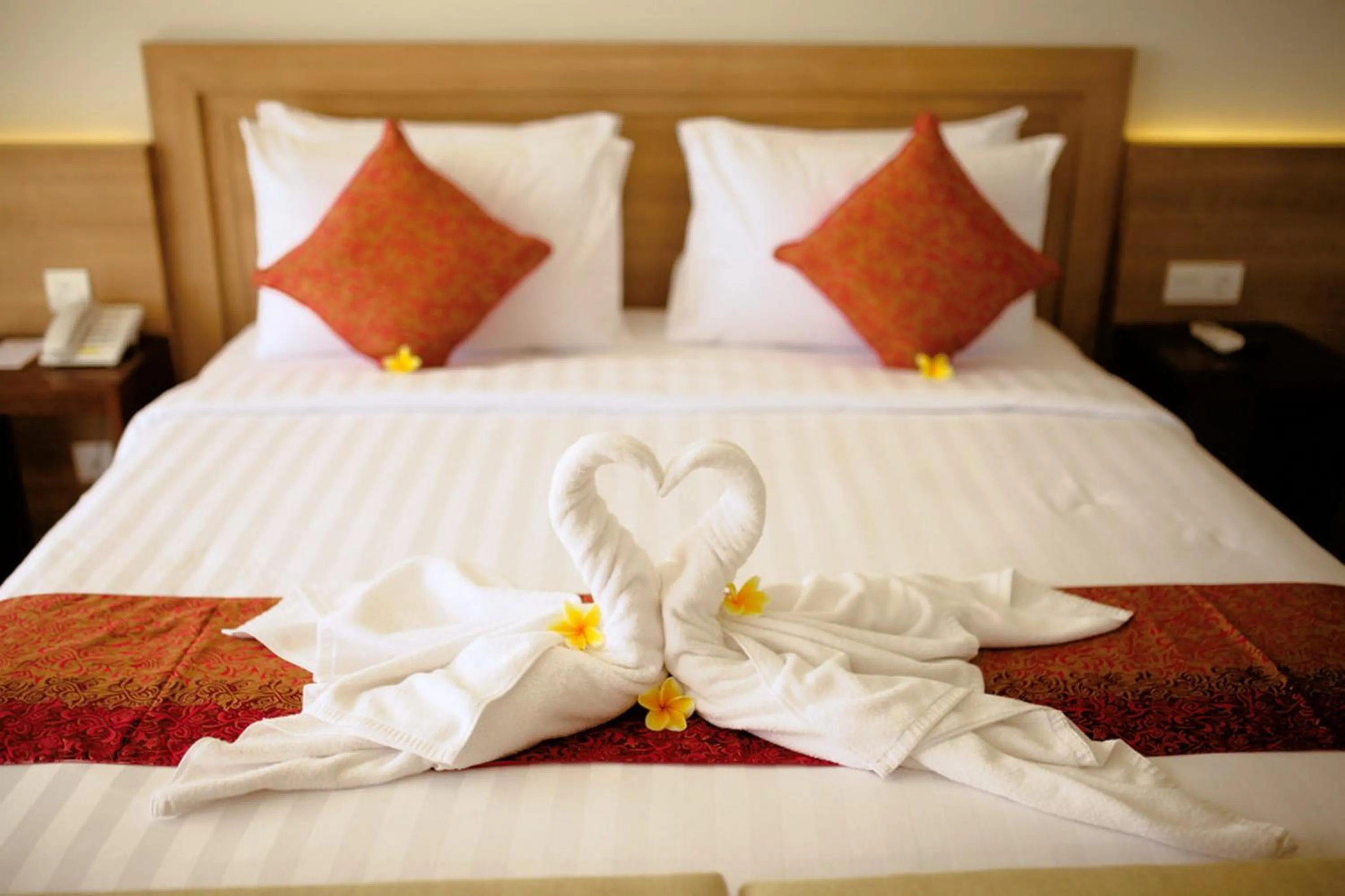 Decorative detail, Bed in Paragon Hotel Seminyak