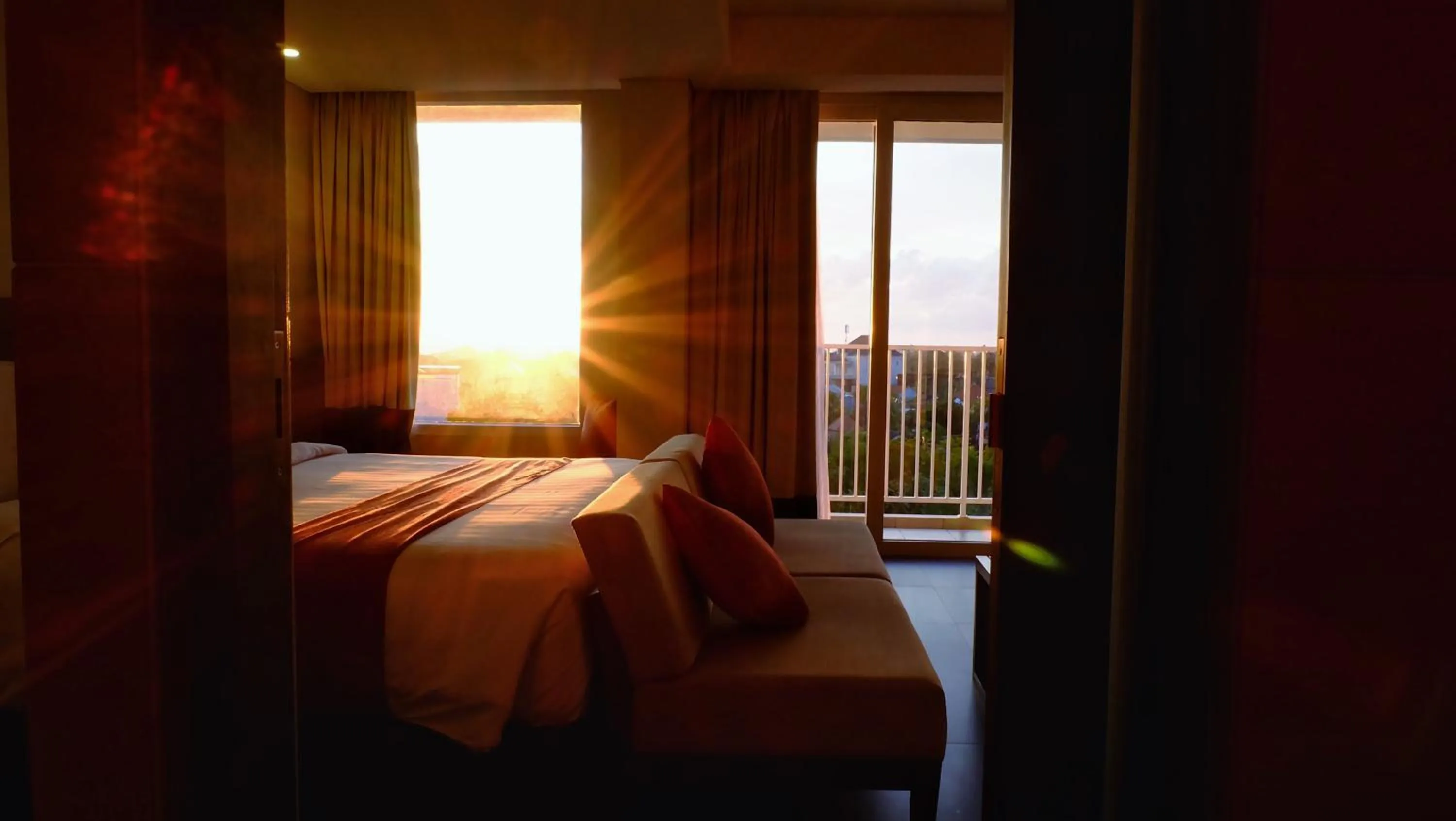 Bed in Paragon Hotel Seminyak