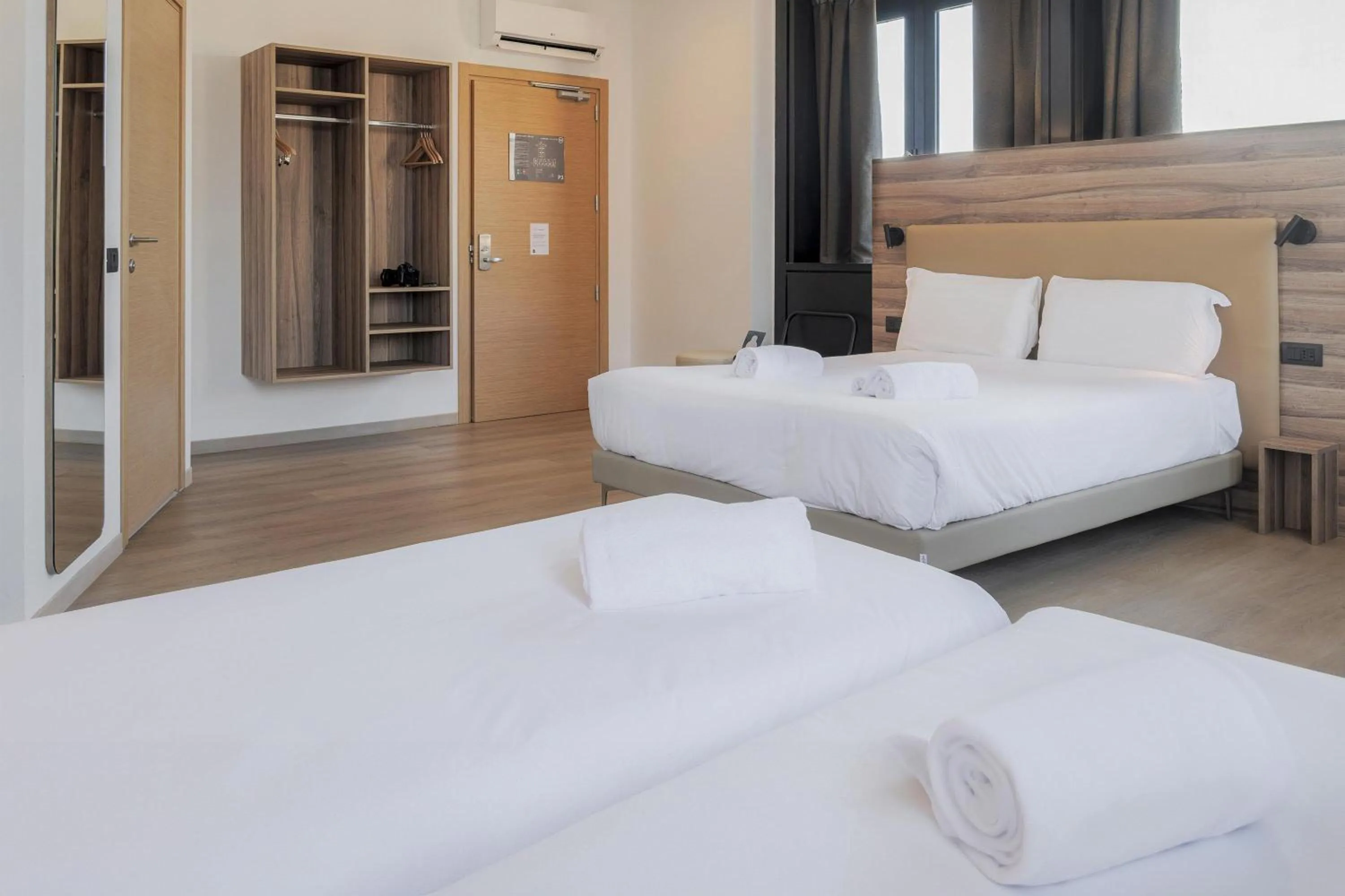 Photo of the whole room, Bed in B&B HOTEL Prato City Center