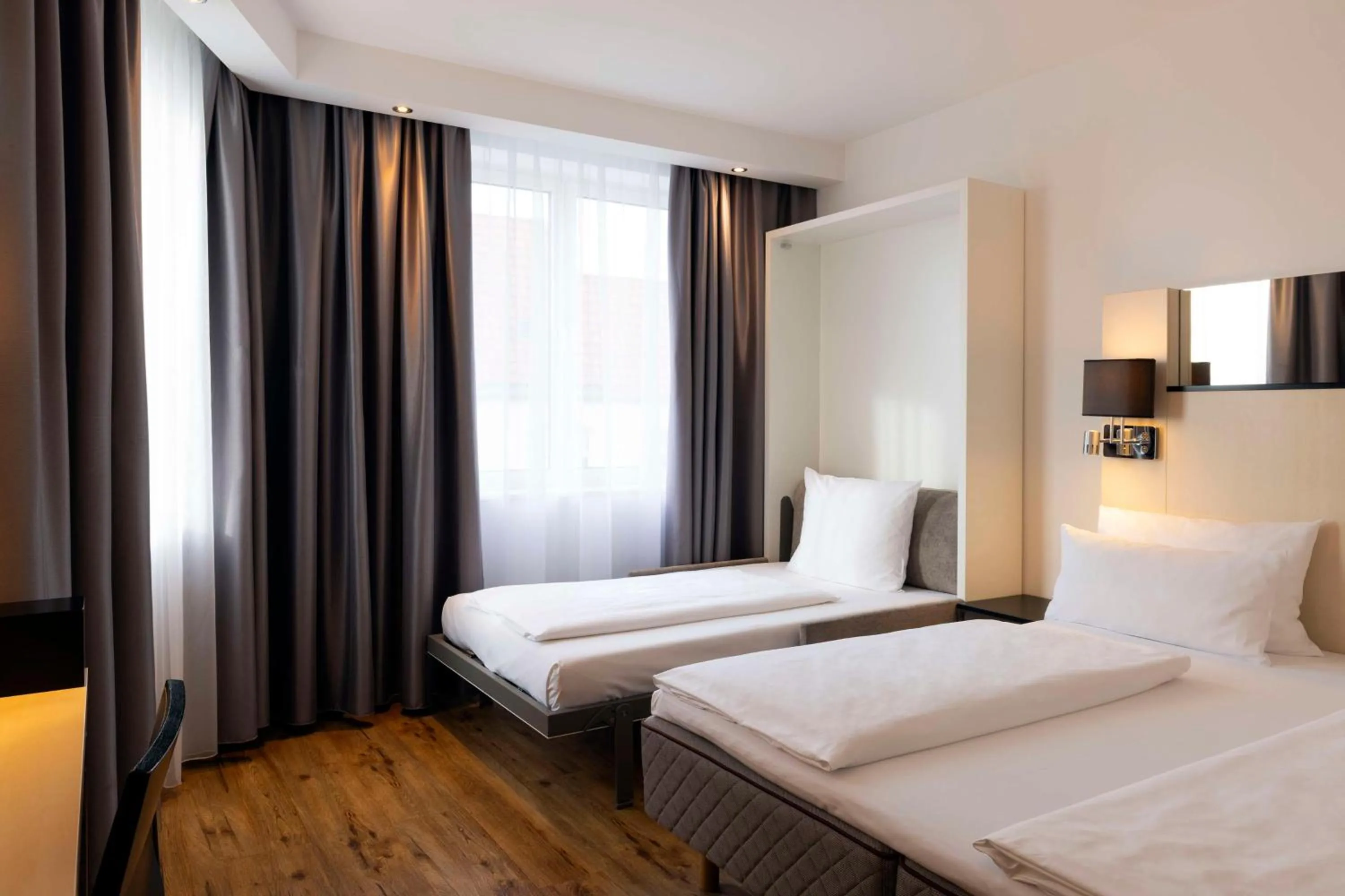 Bedroom, Bed in Scandic Berlin Kurfürstendamm