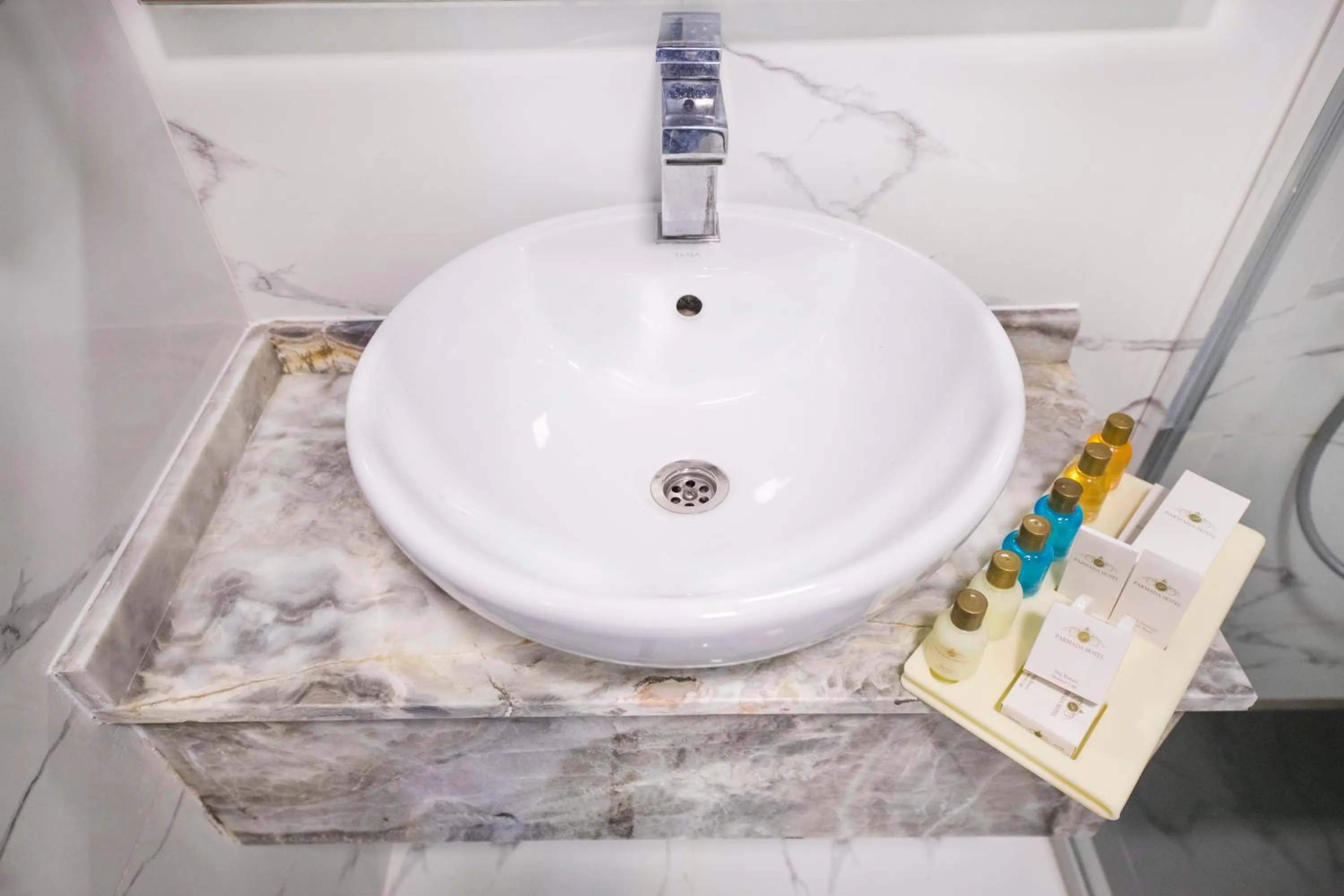 Decorative detail in Parmada Hotel