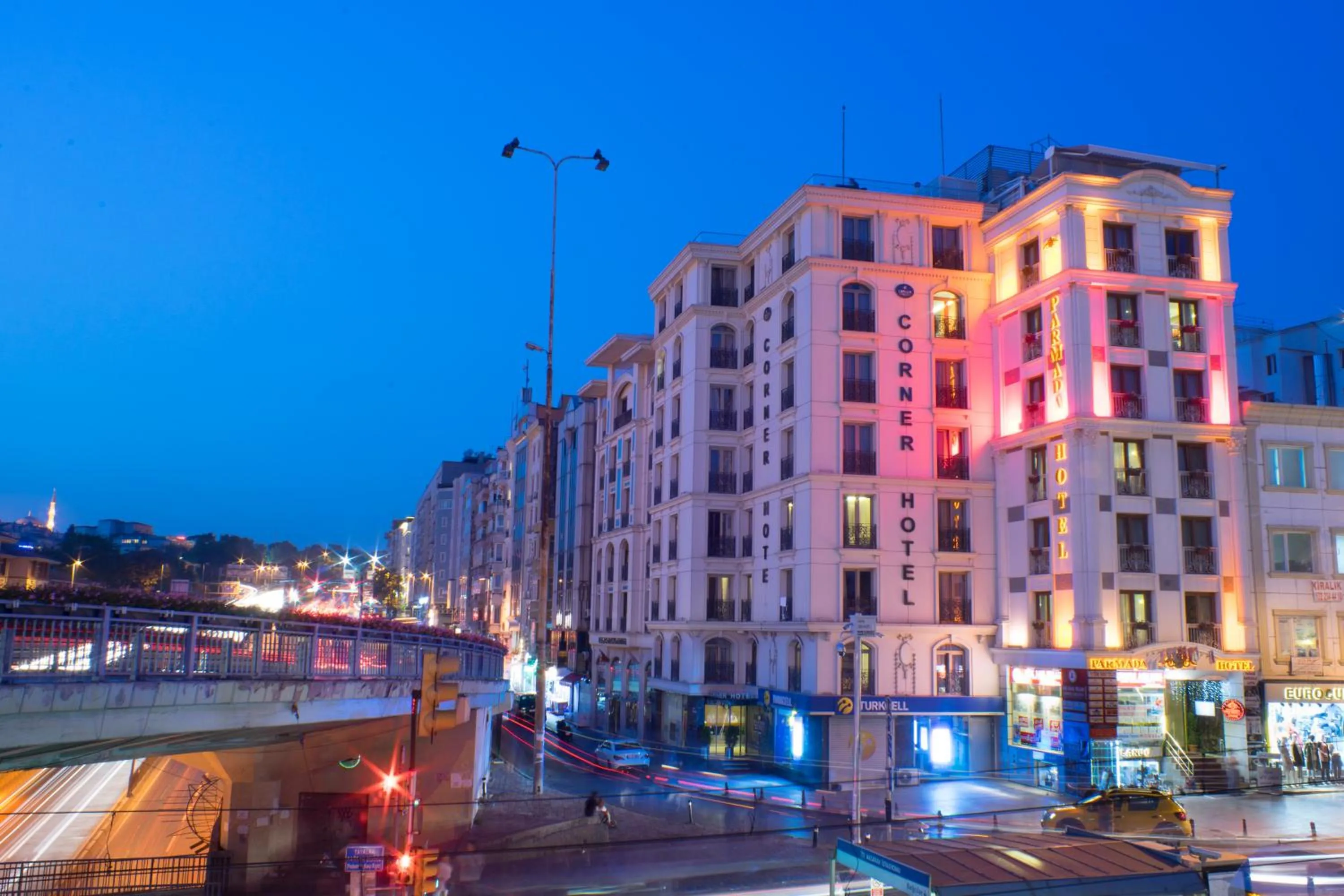 Facade/entrance in Parmada Hotel