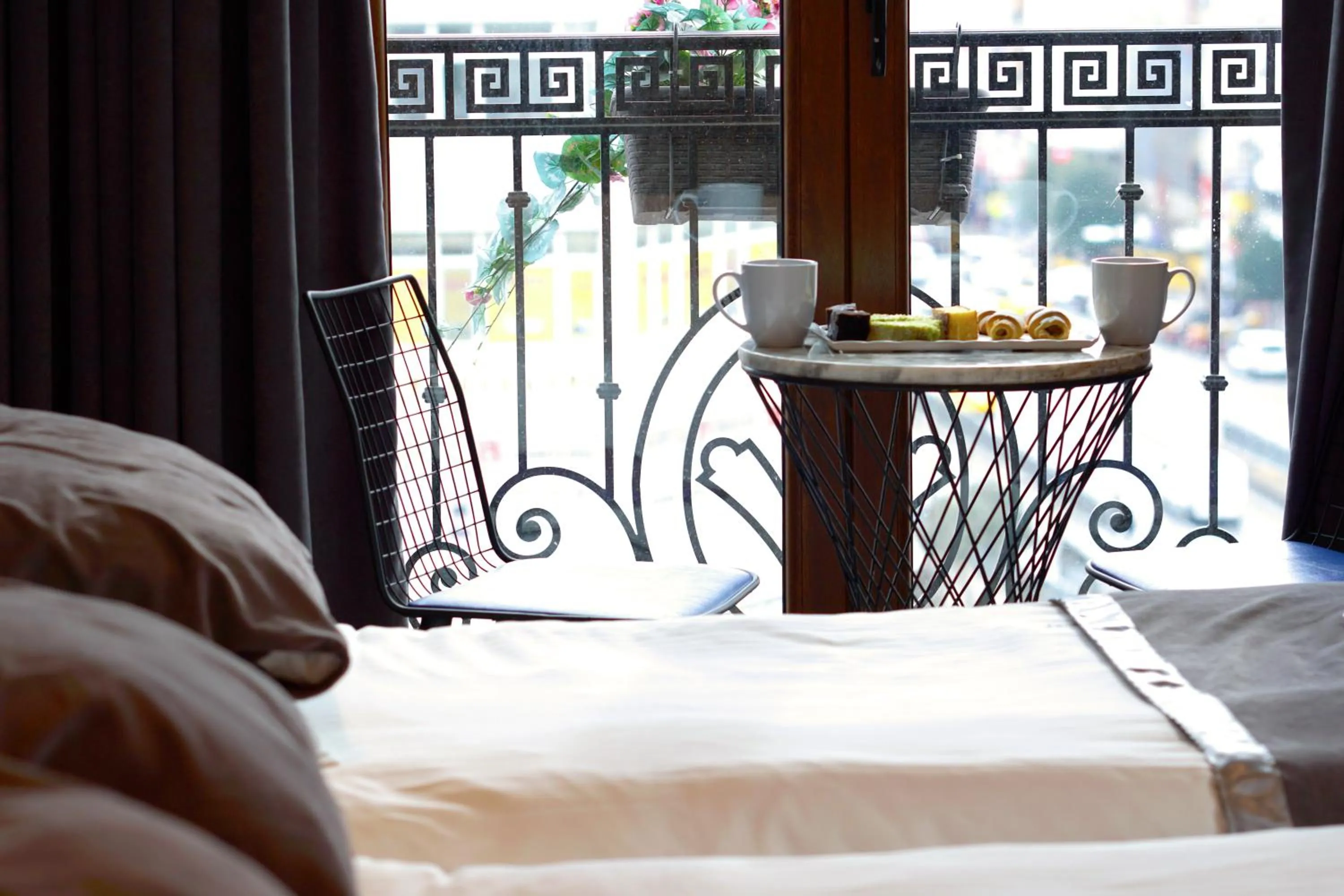 Decorative detail in Parmada Hotel