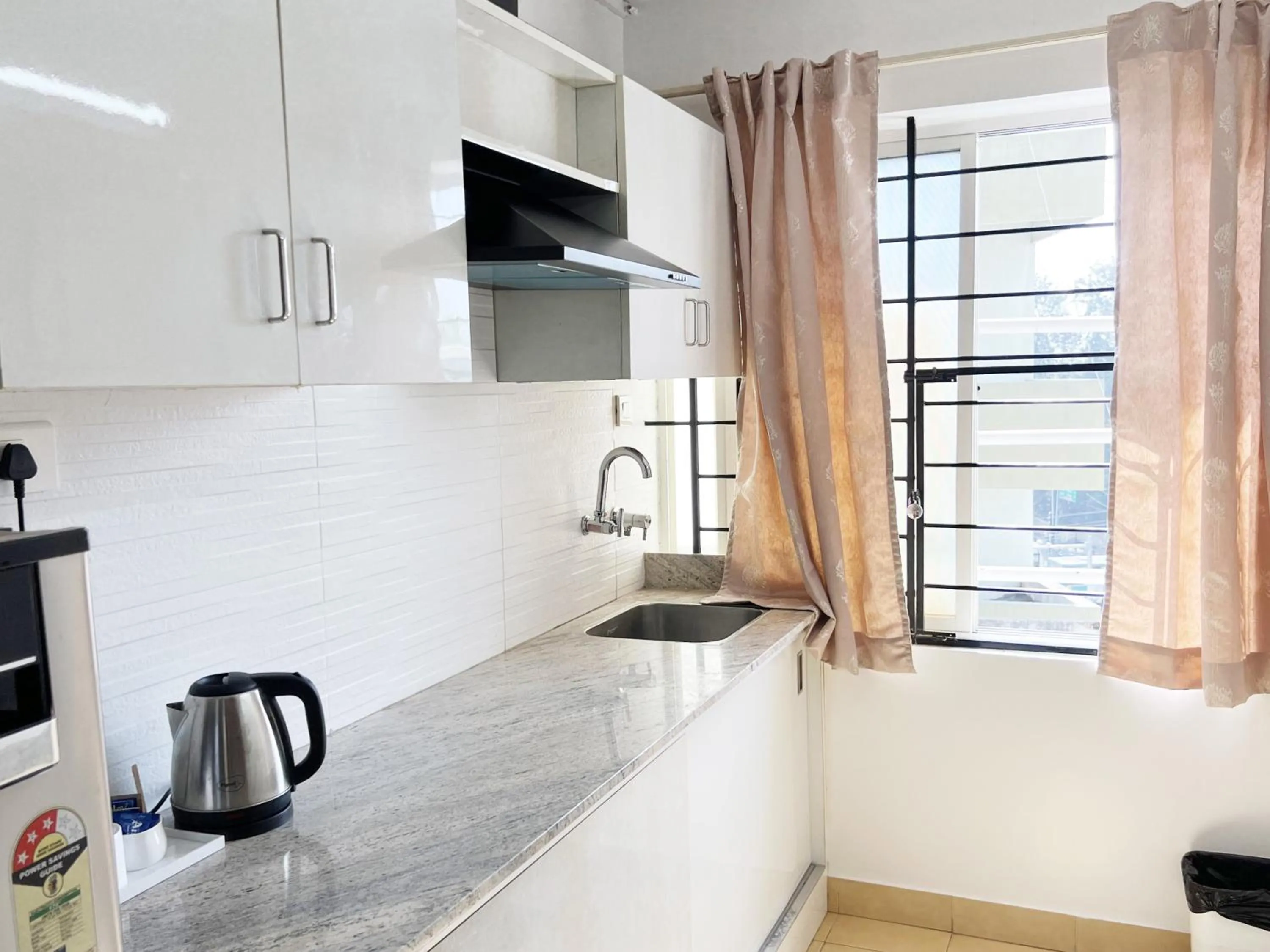 Kitchen or kitchenette in Hotel Vellara