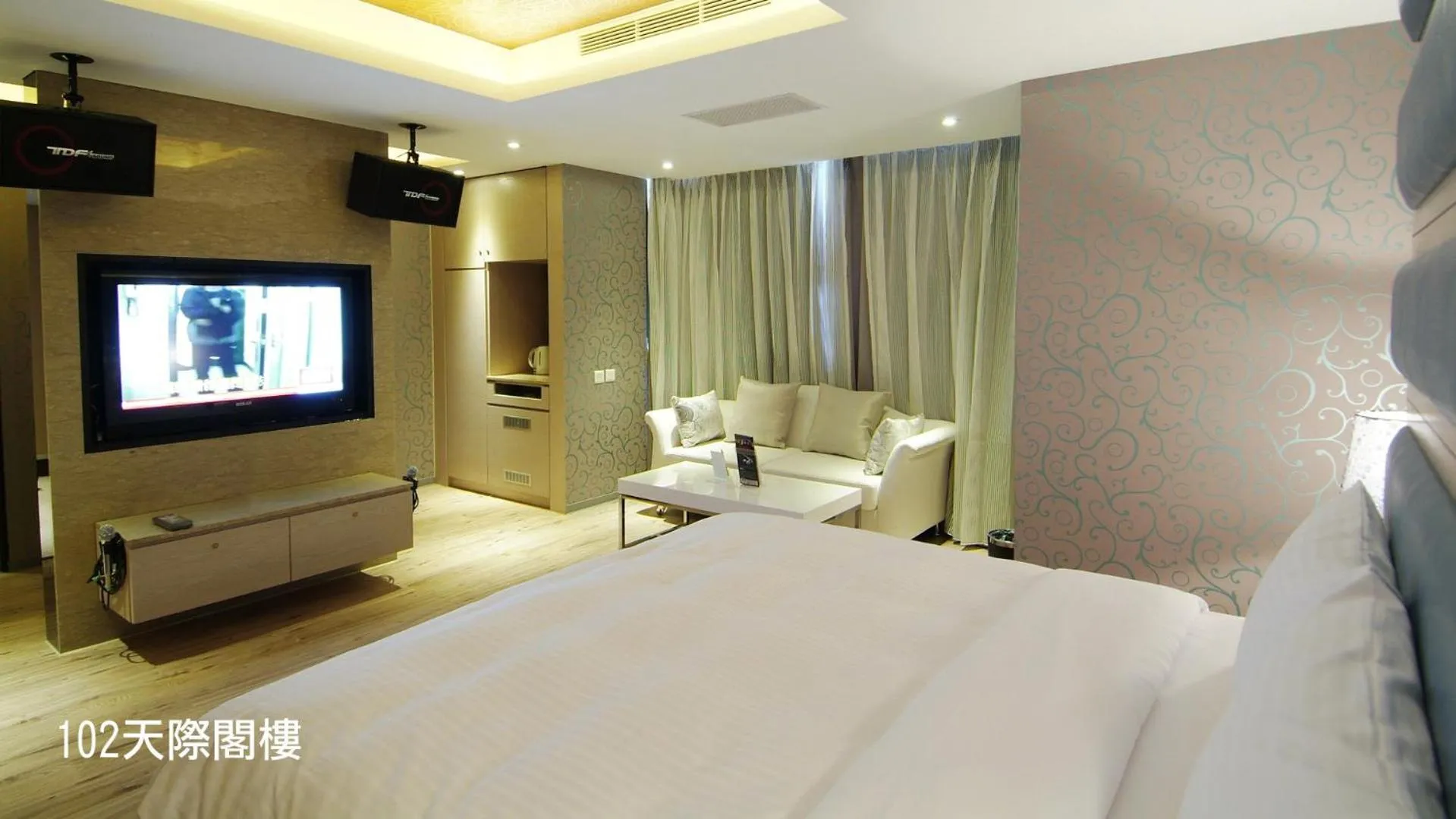 Bed in 奇美國際商務旅館