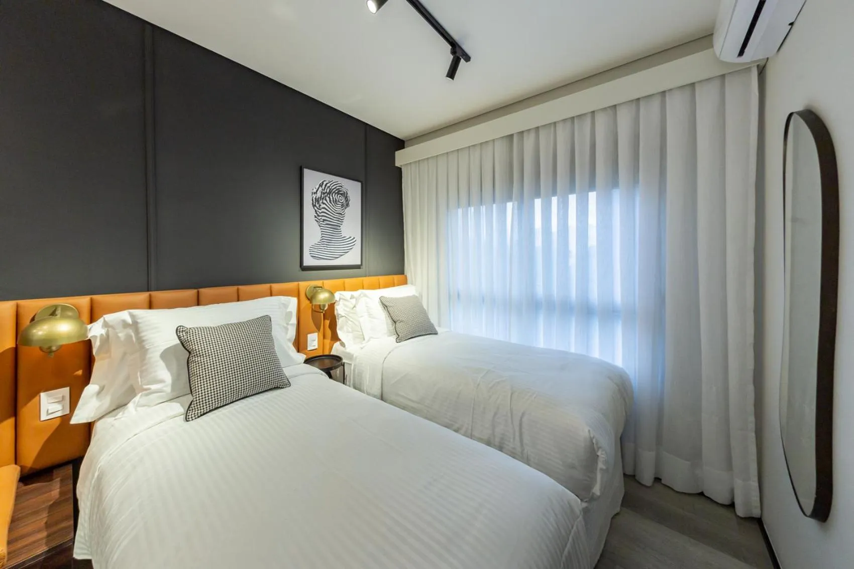 Bed in Iconyc Charlie Ibirapuera Hotel