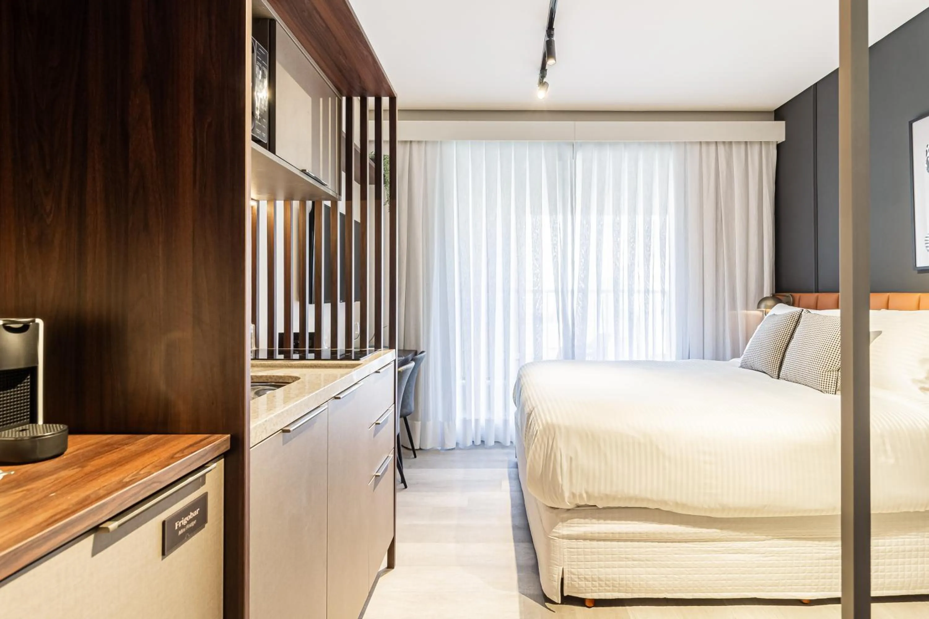 Bed in Iconyc Charlie Ibirapuera Hotel