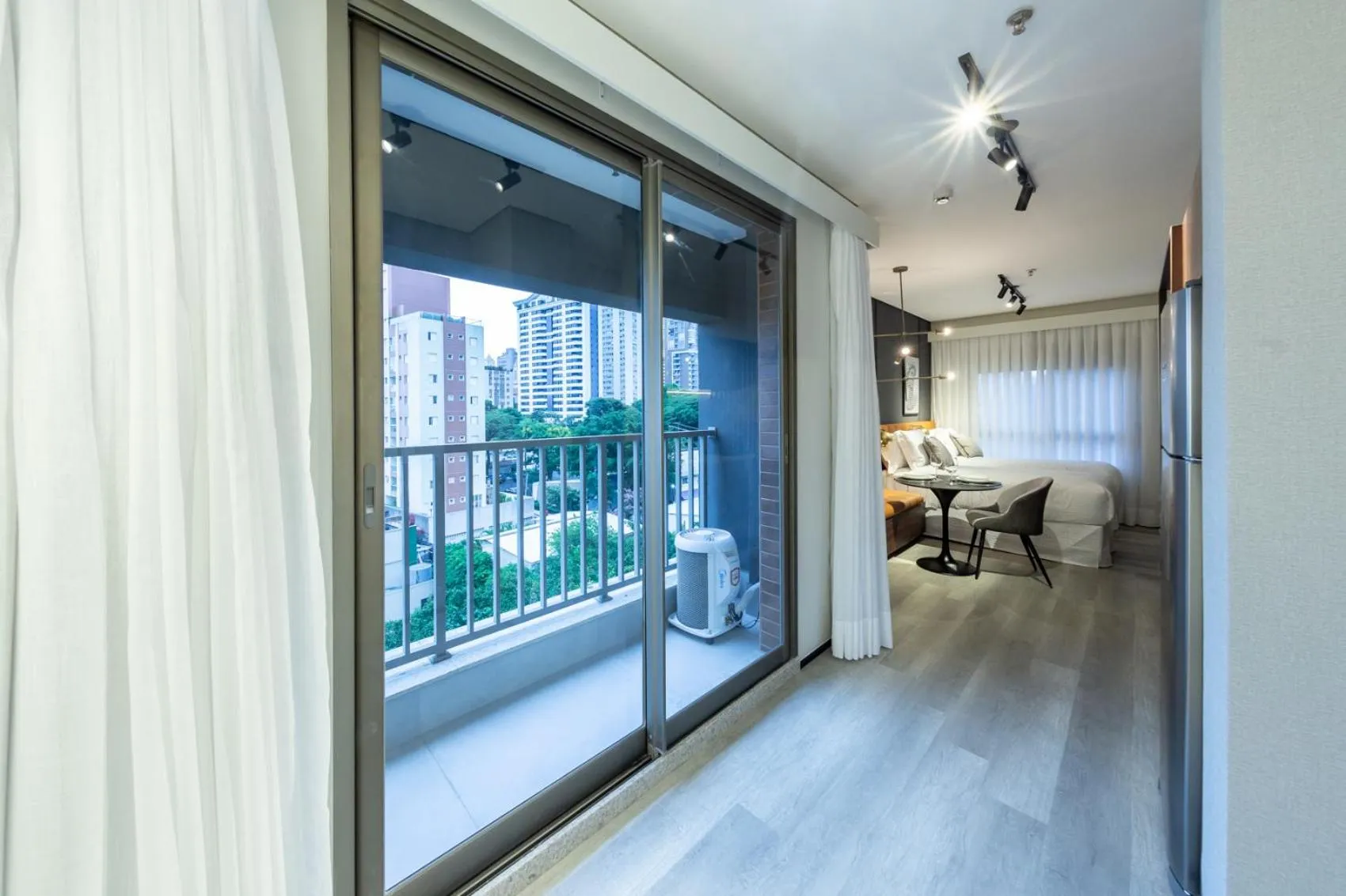 Bed in Iconyc Charlie Ibirapuera Hotel