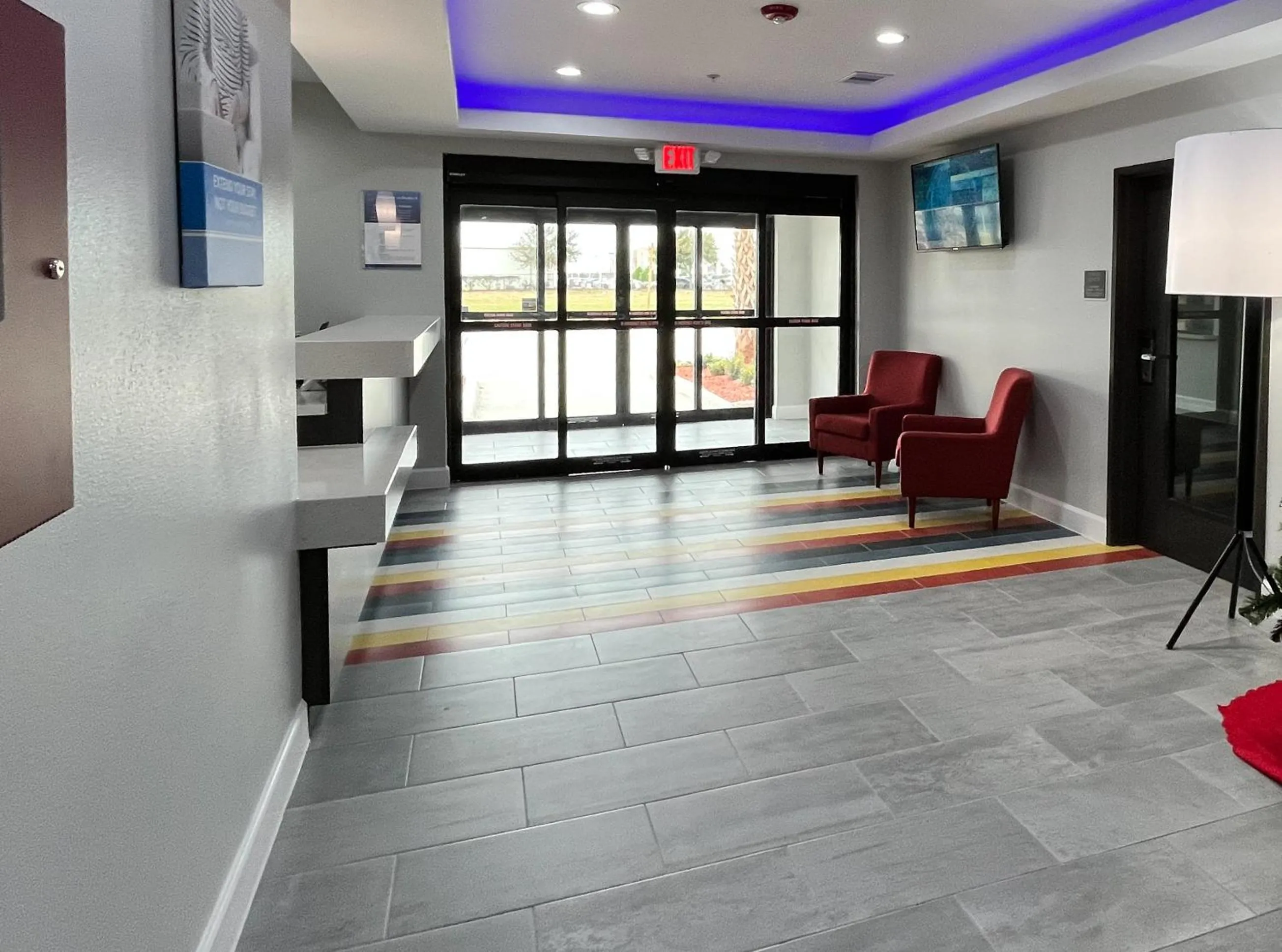 Lobby or reception in Studio 6 Katy, TX Energy Corridor