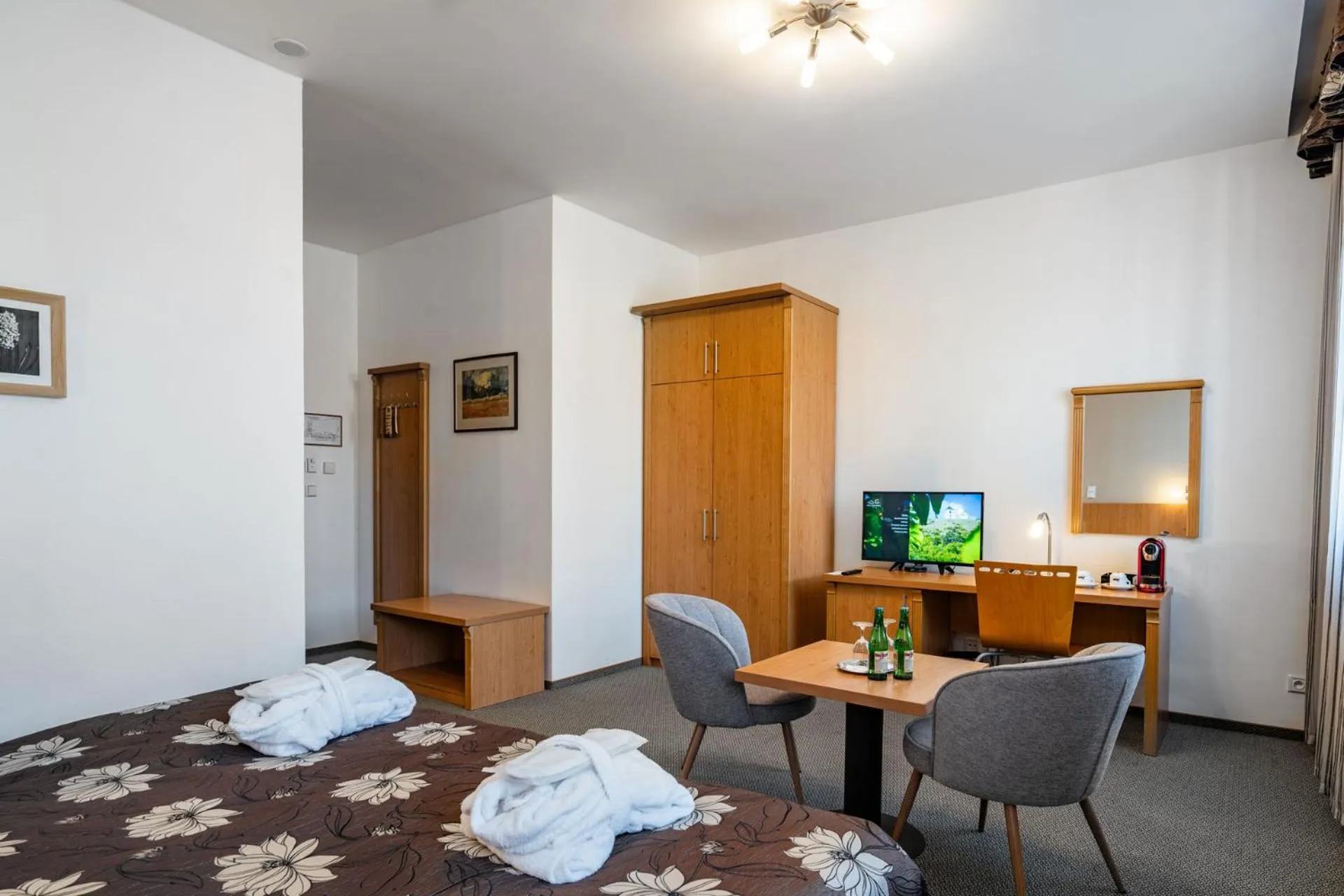 Bed in Hotel Galant Mikulov