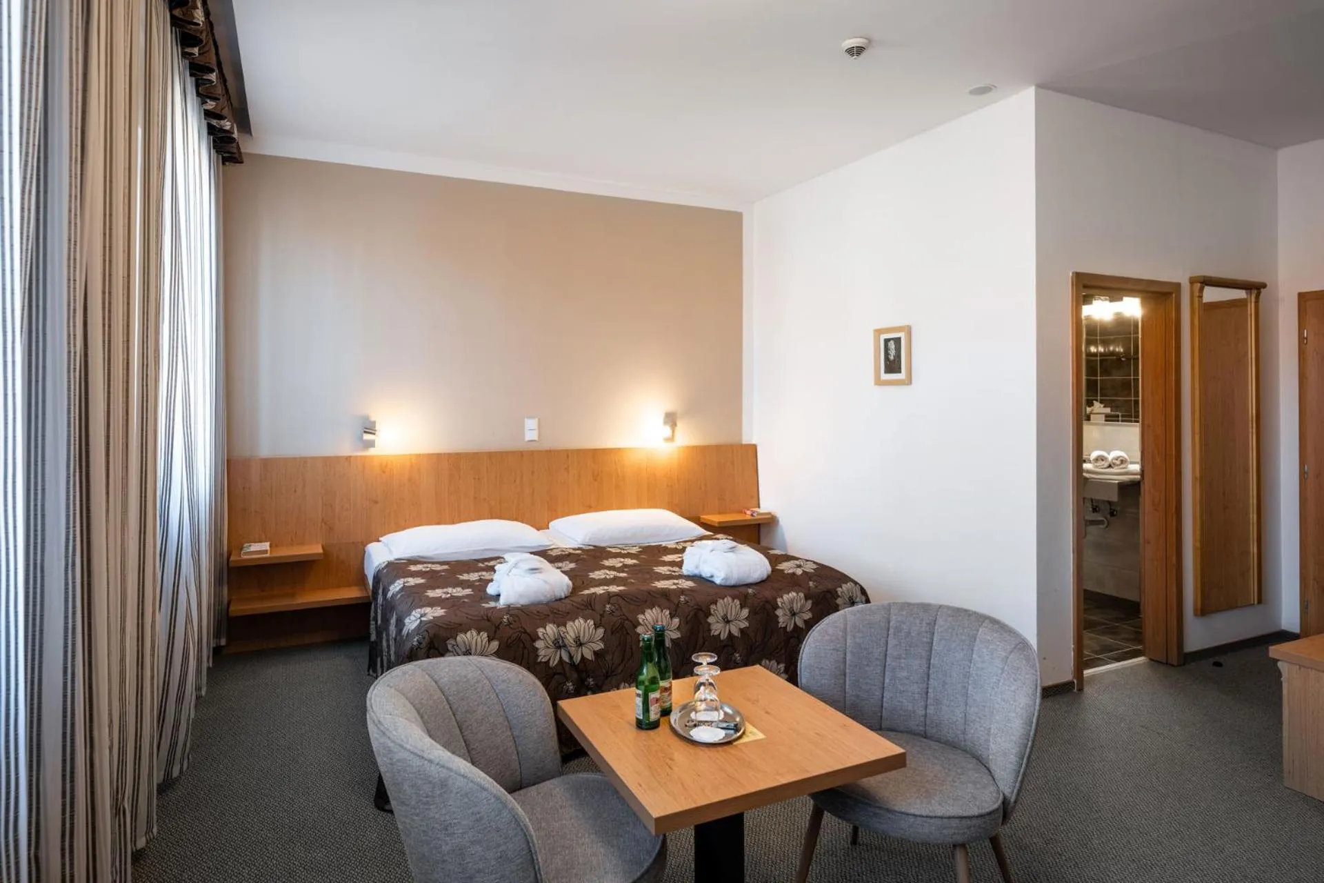 Bed in Hotel Galant Mikulov