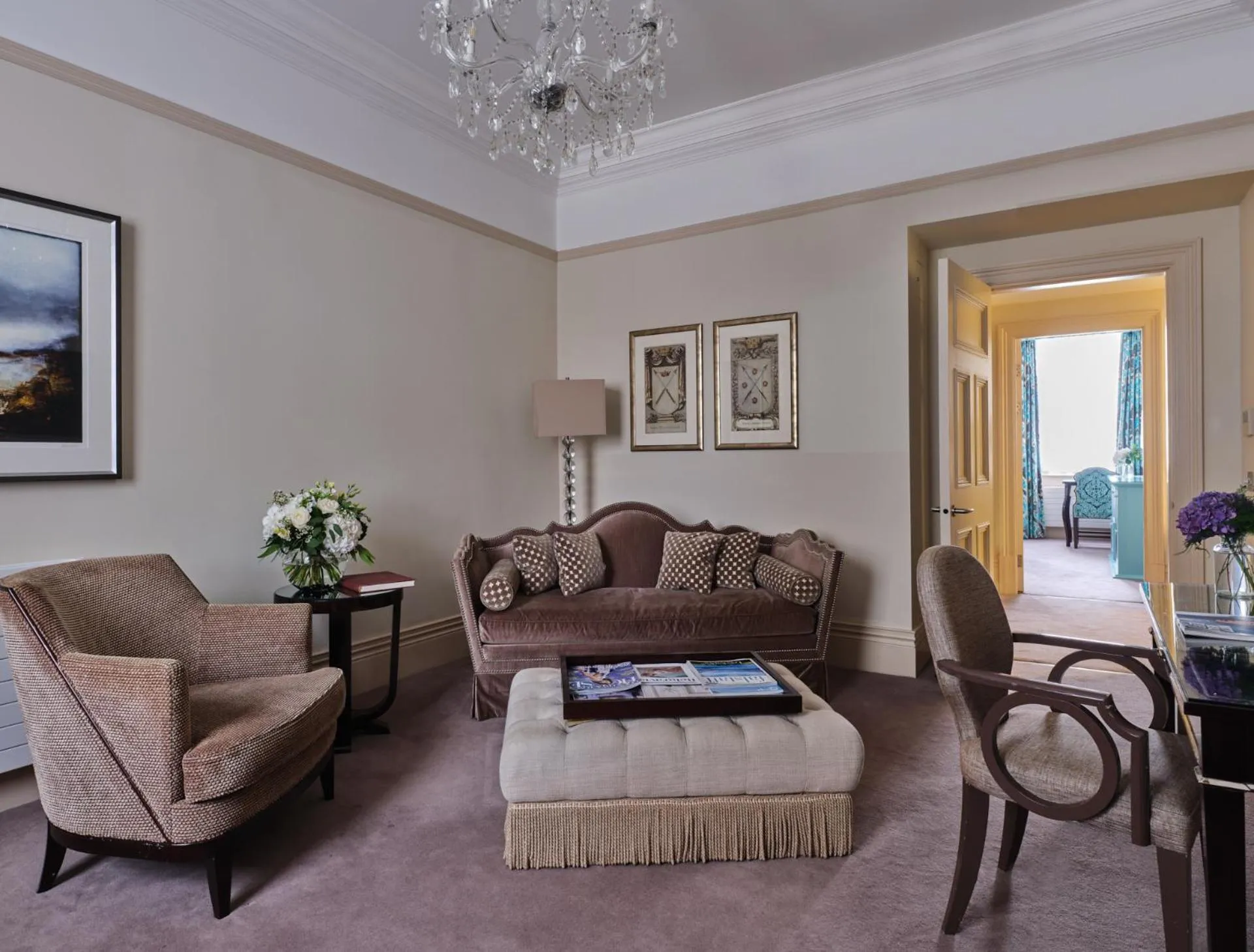 Living room in The Apartments by The Sloane Club