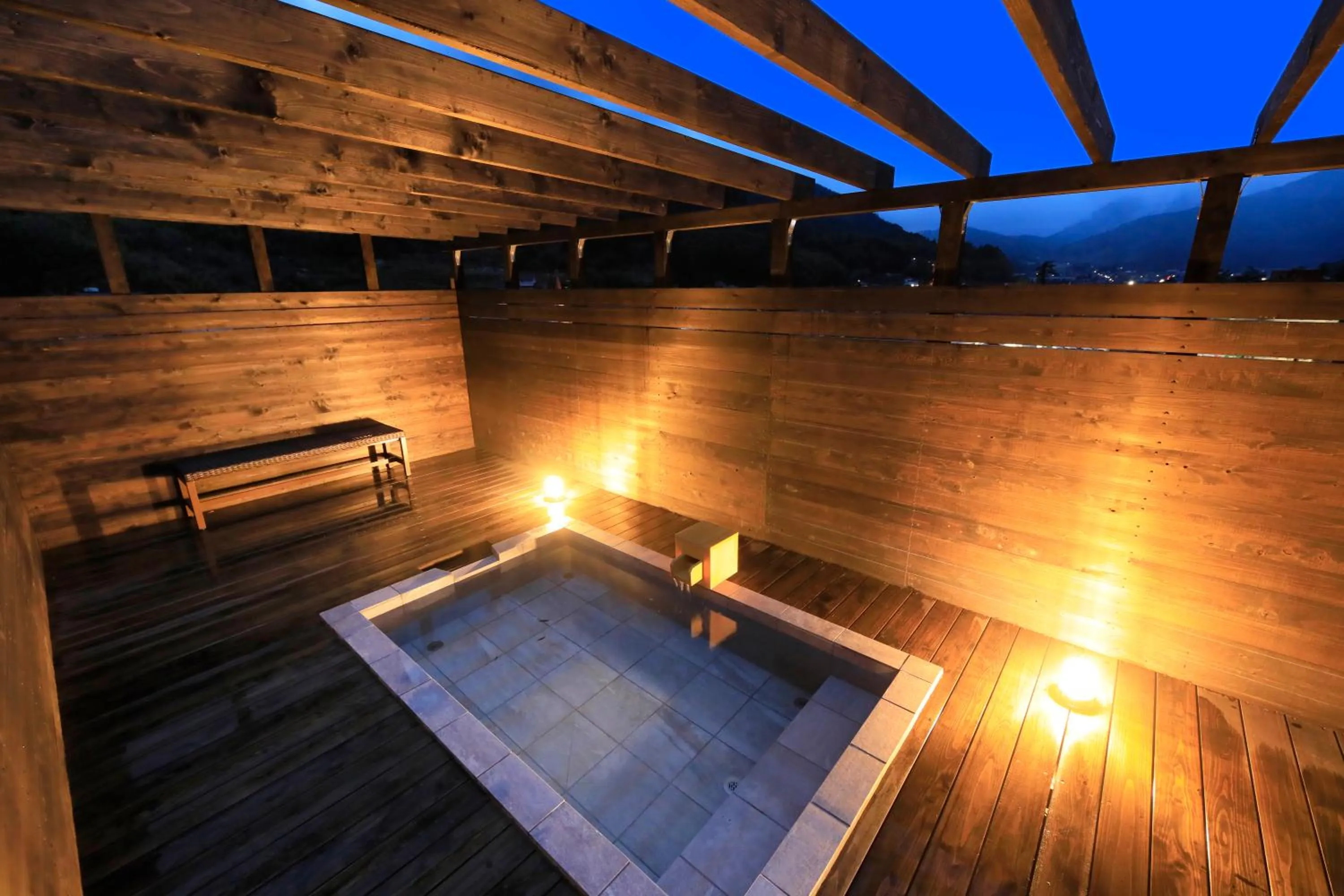 Hot Spring Bath in Yutorelo Tsuwano