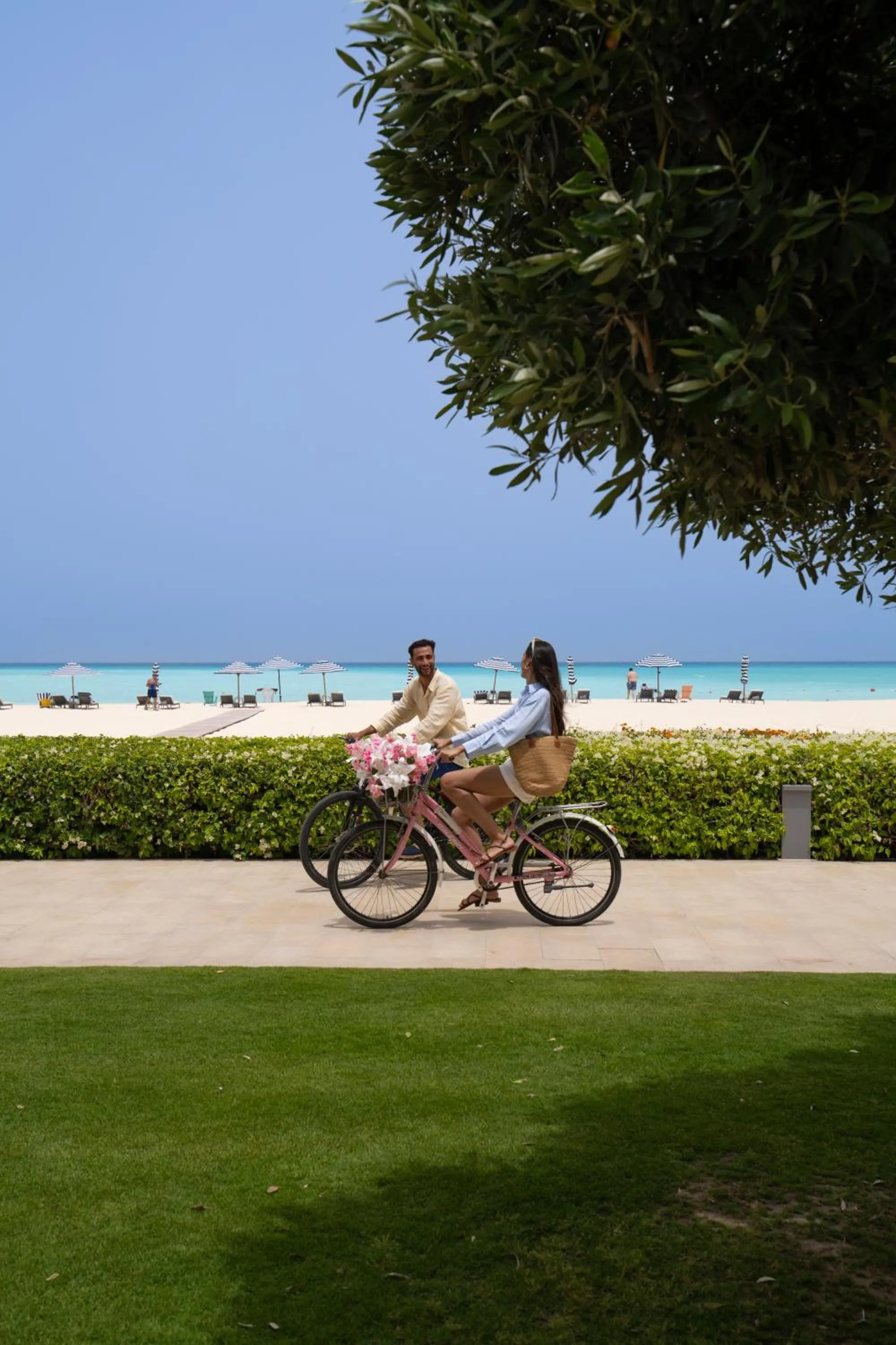 Cycling in Al Alamein Hotel