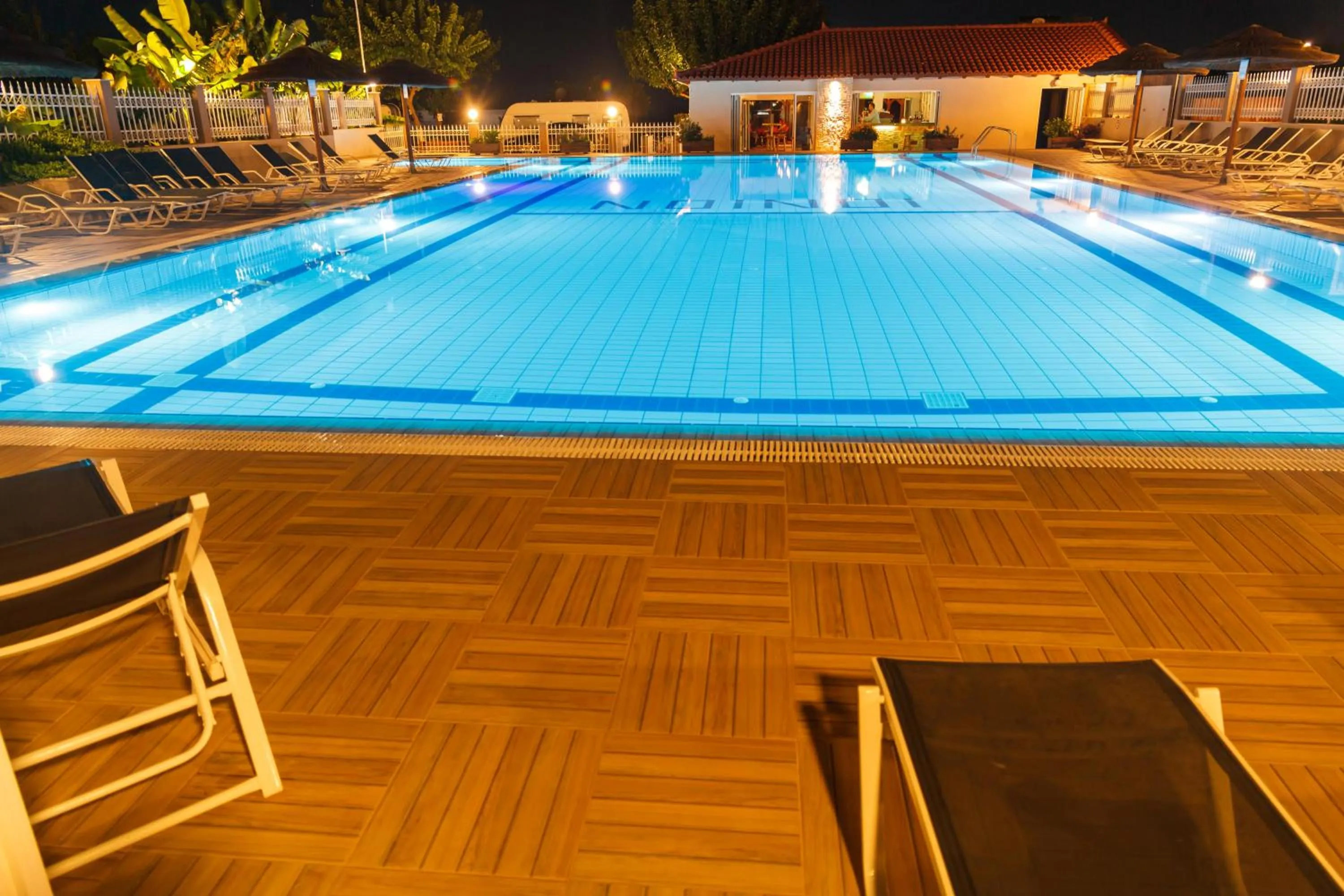 Swimming pool in Ionion Beach Apartment Hotel & Spa