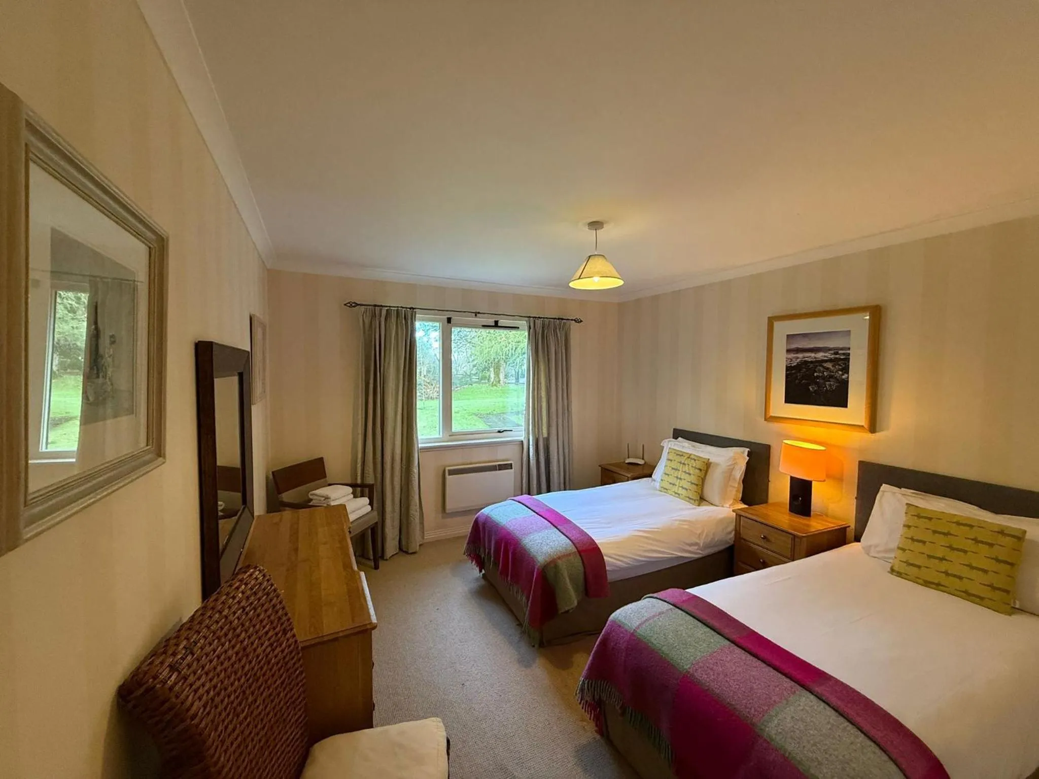 Bed in The Airds Hotel and Restaurant