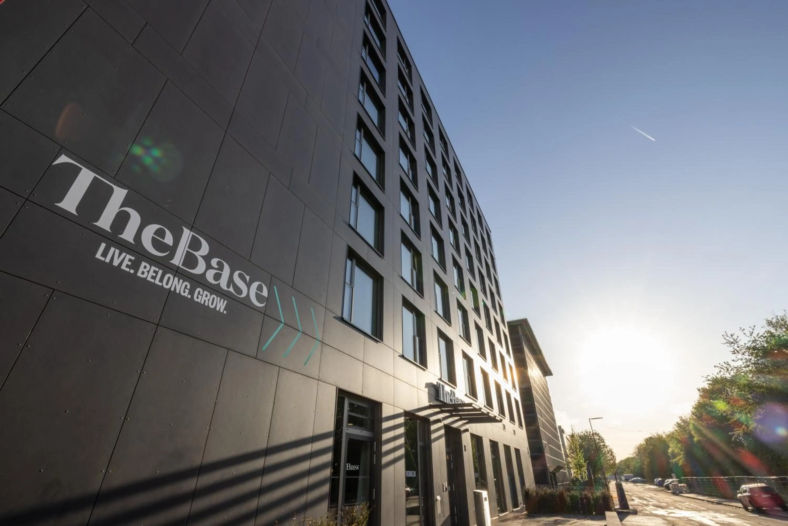 Property building in The Base Munich