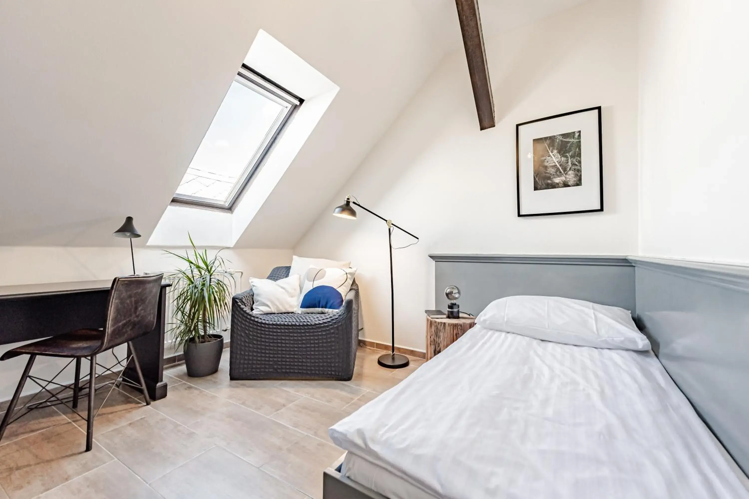 Economy Single Room with shower in Hotel Pivoňka Economy Single Room with shower in Hotel Pivoňka