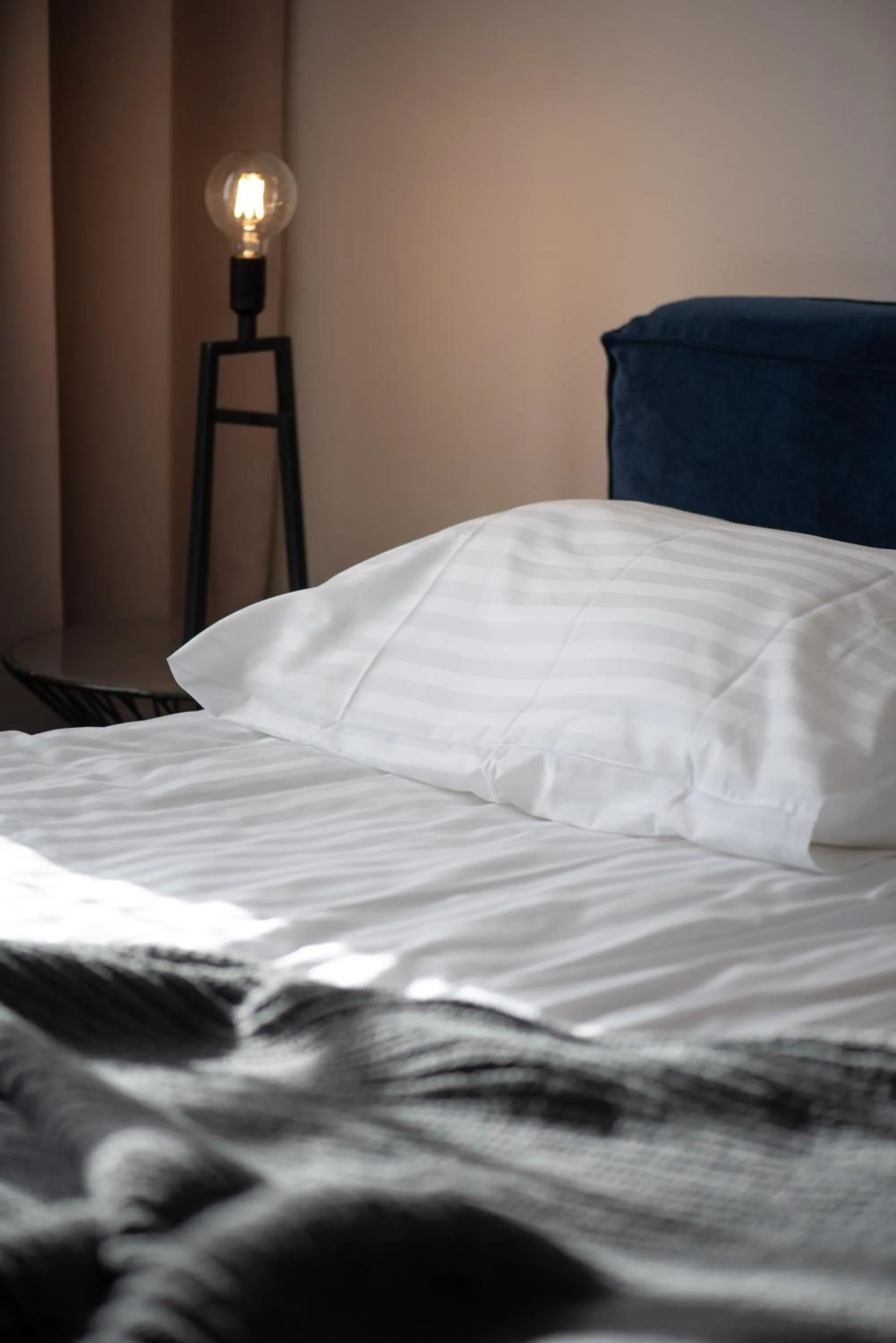 Bed in Hotel Pivoňka