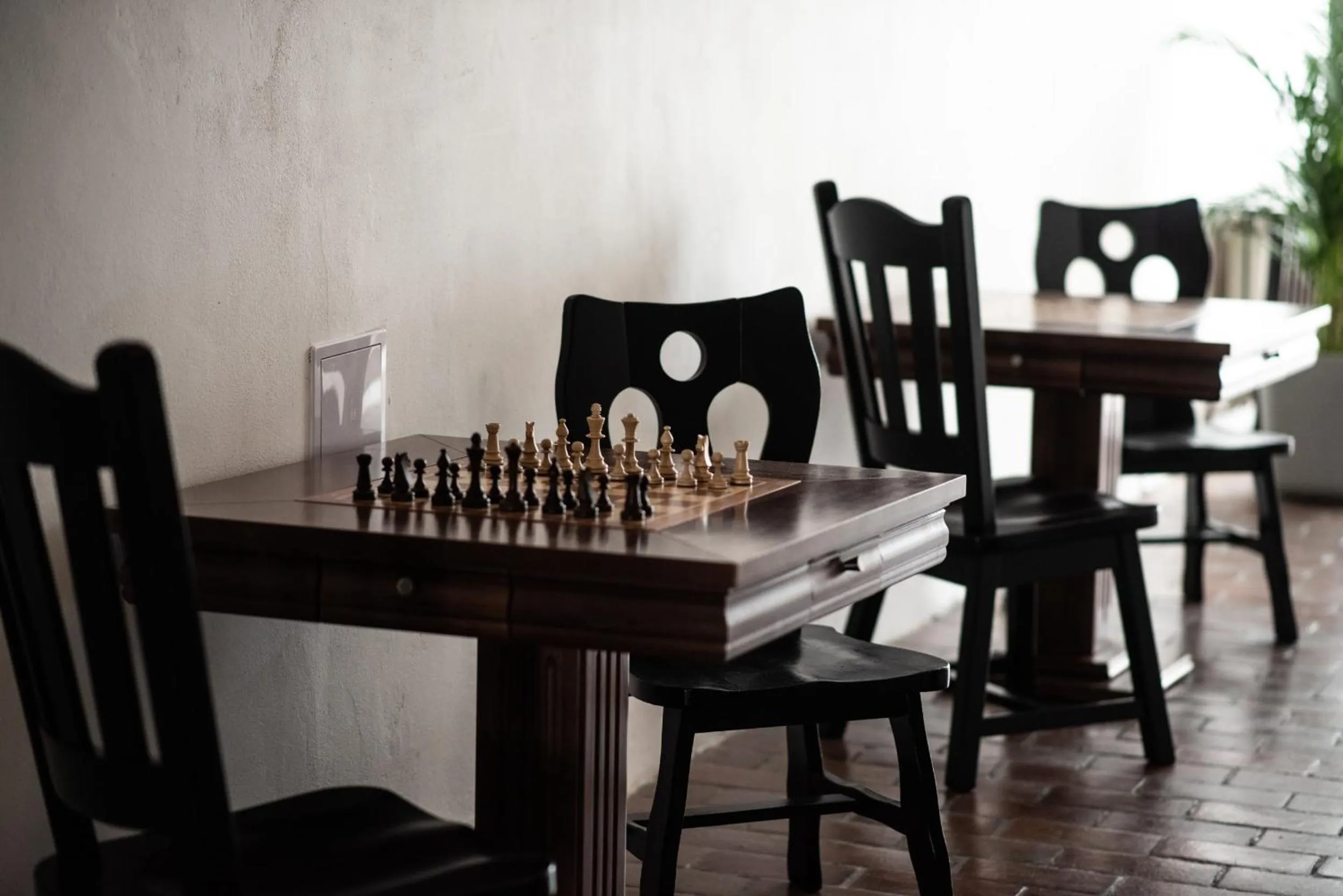 Lobby or reception in Hotel Pivoňka