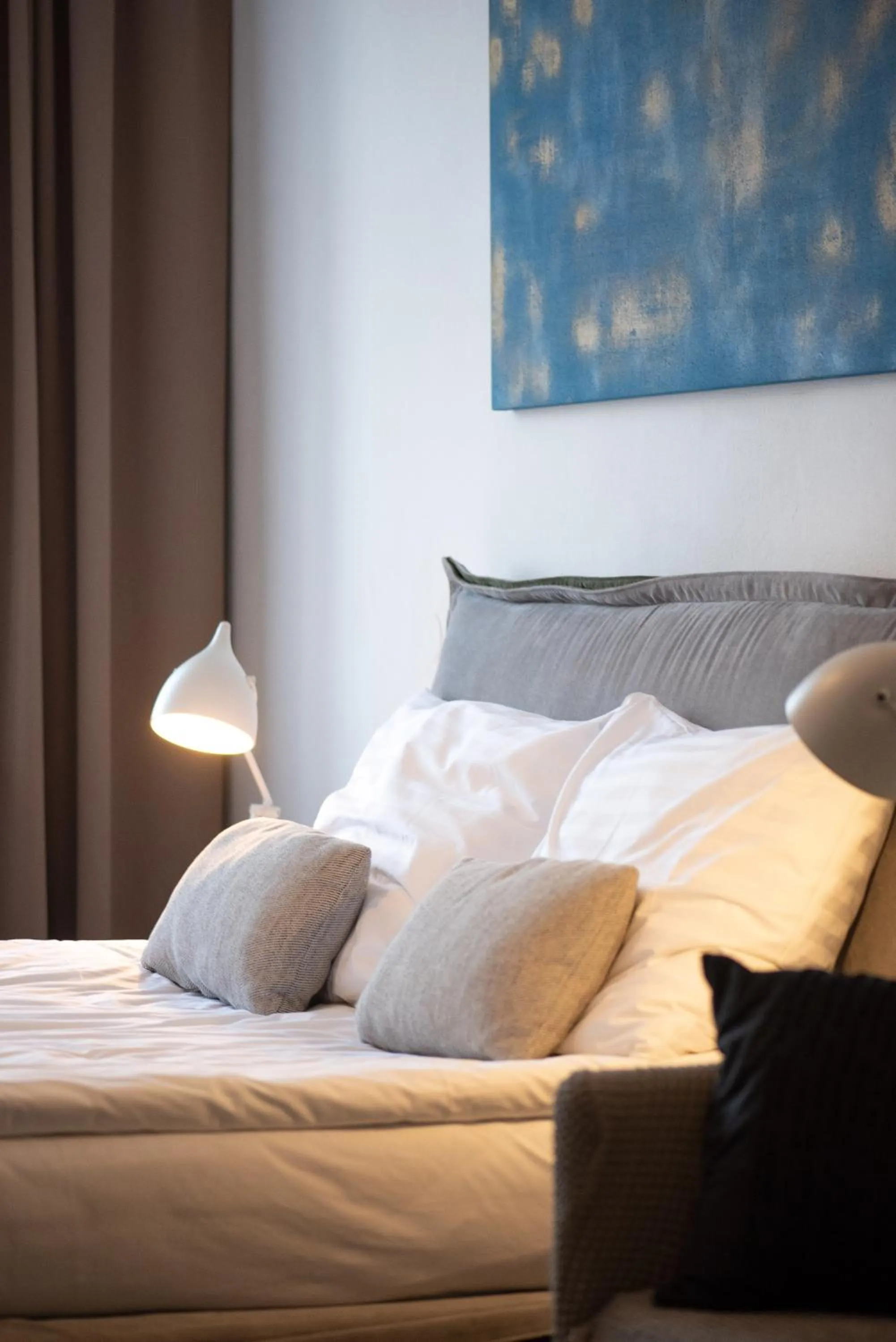 Bed in Hotel Pivoňka