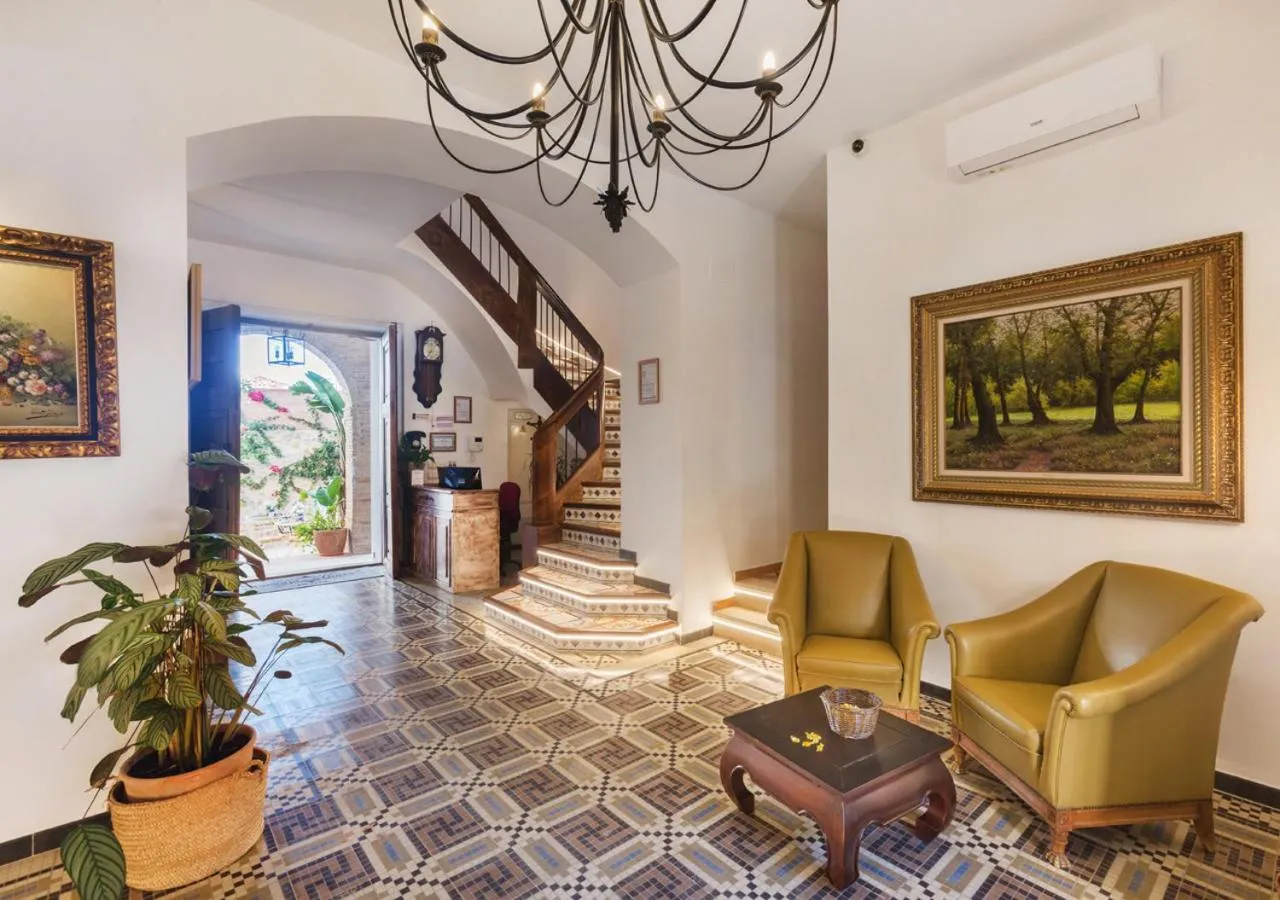 Lobby or reception in Art Boutique La Casona de las Flores