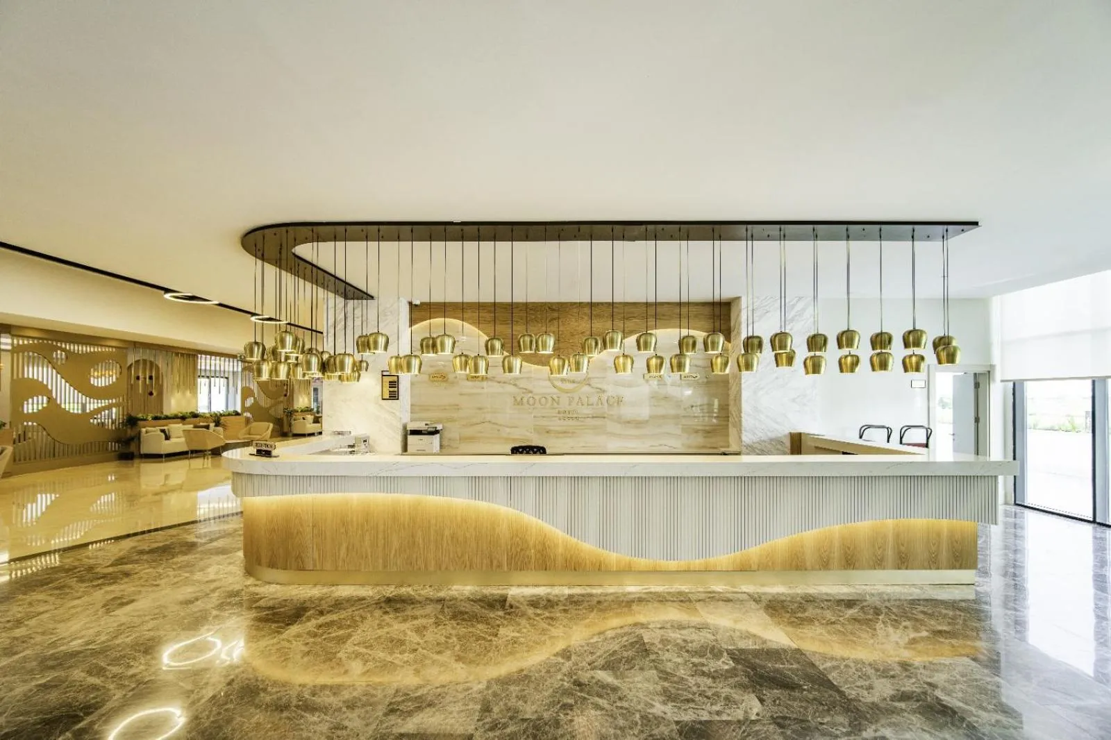 Lounge or bar in SIDE MOON PALACE