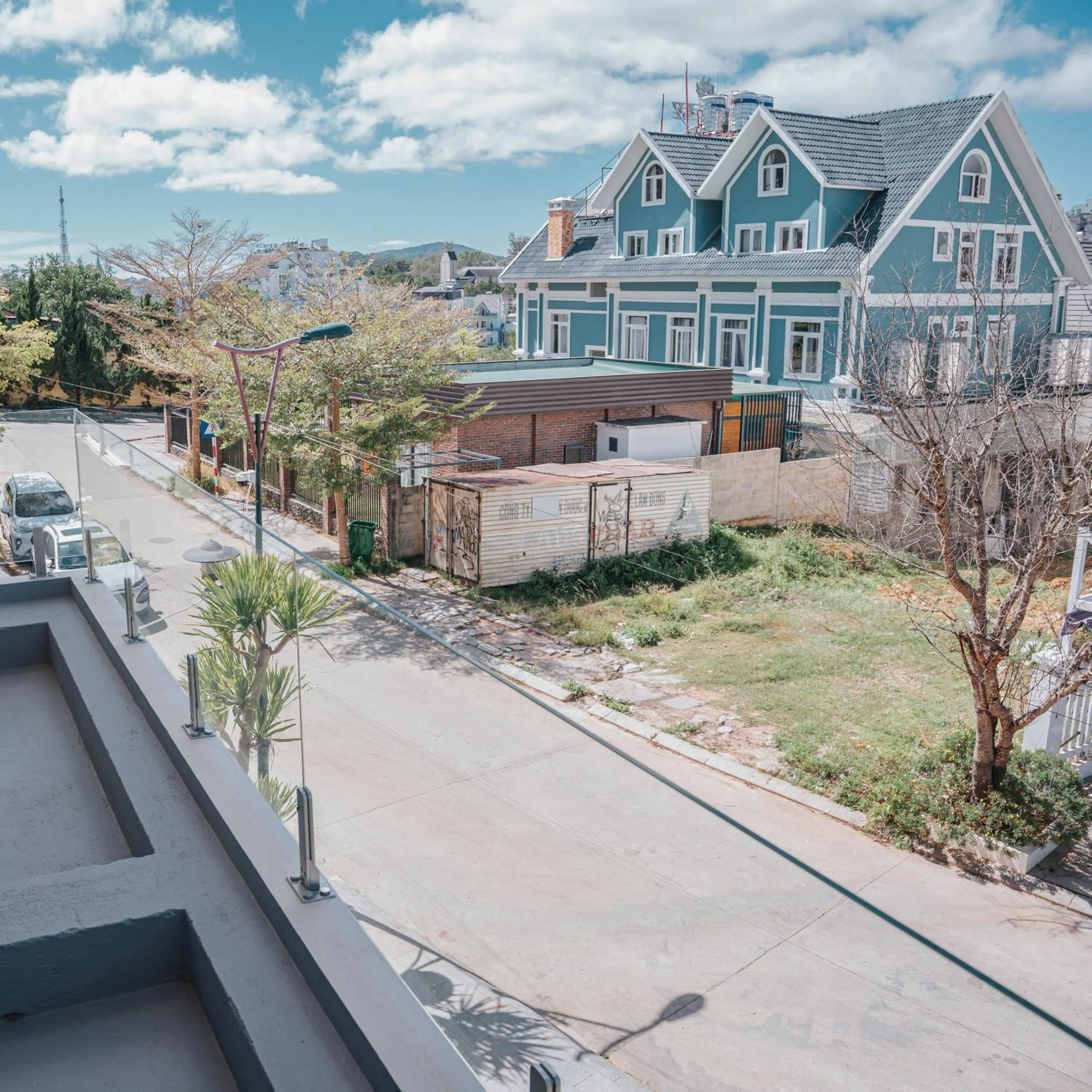 City view in Quy Tai Premium Hotel