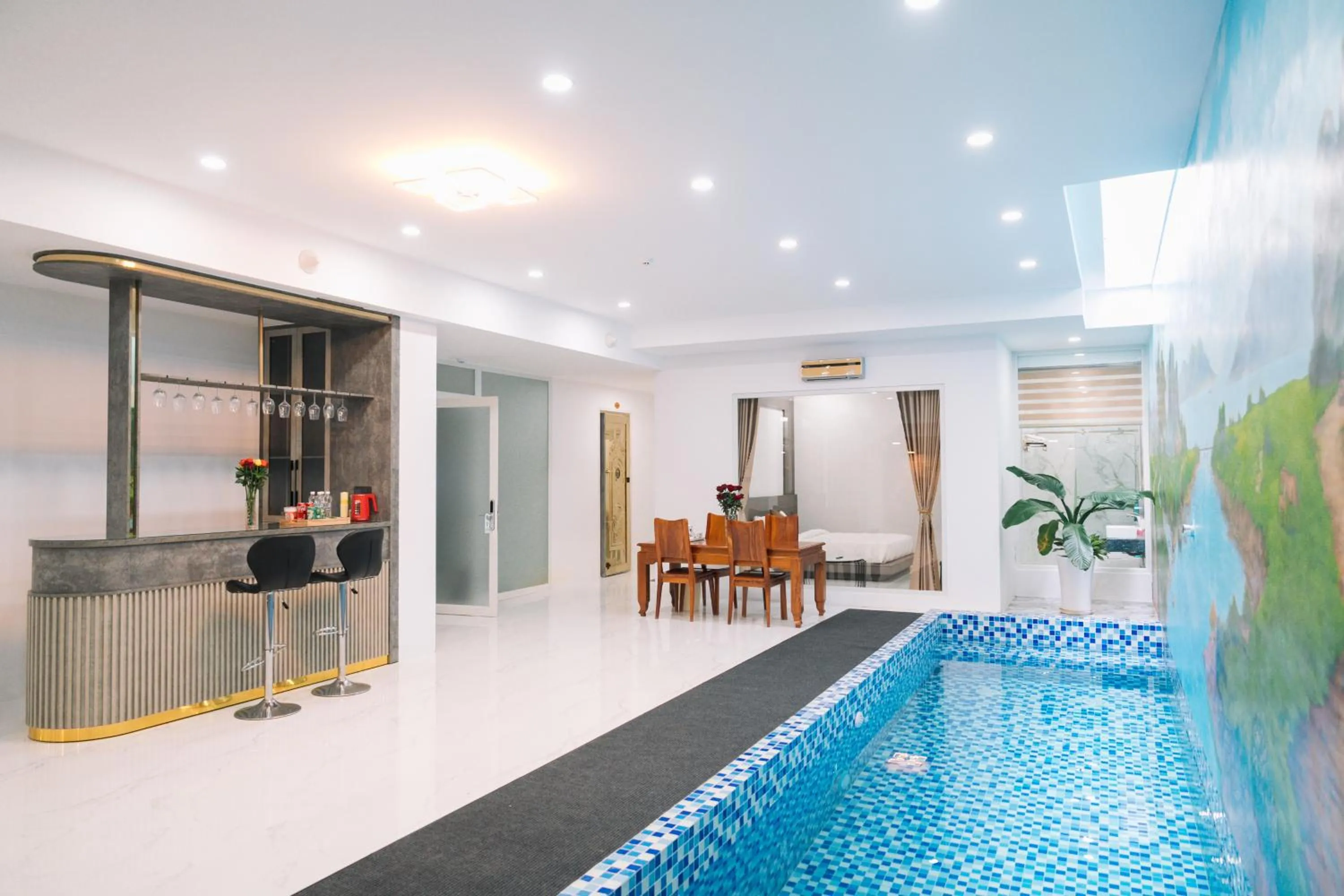 Photo of the whole room in Quy Tai Premium Hotel