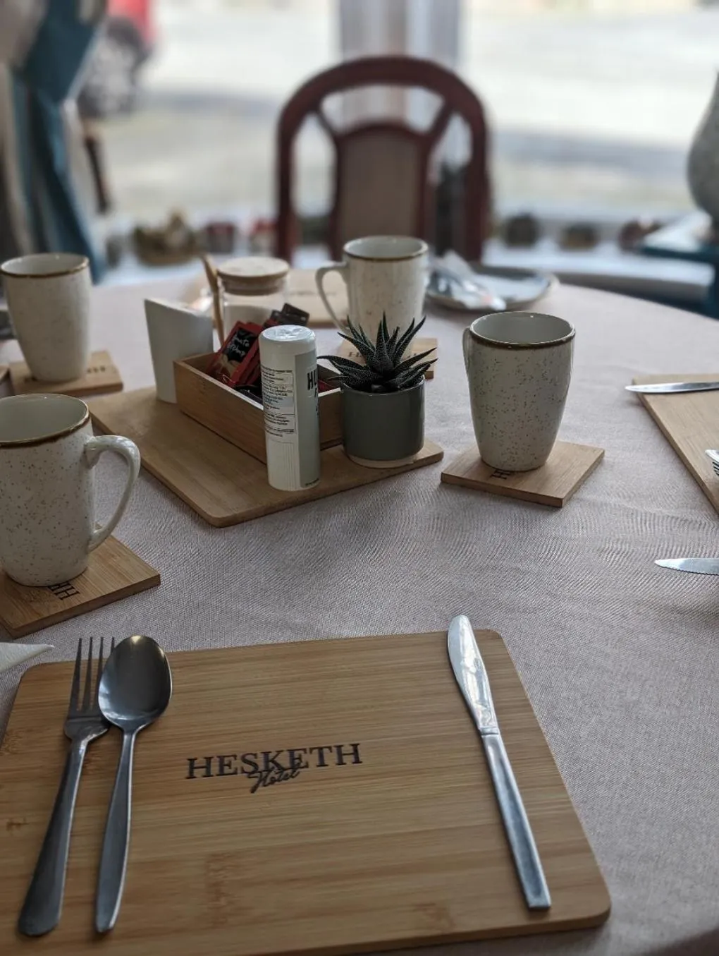 Dining area in Hesketh Hotel