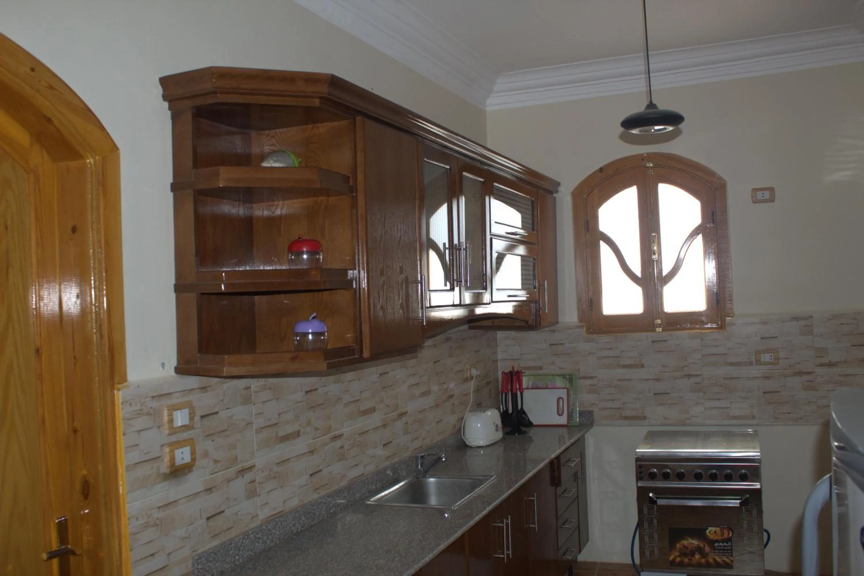 Kitchen or kitchenette in Morning Start Apartments