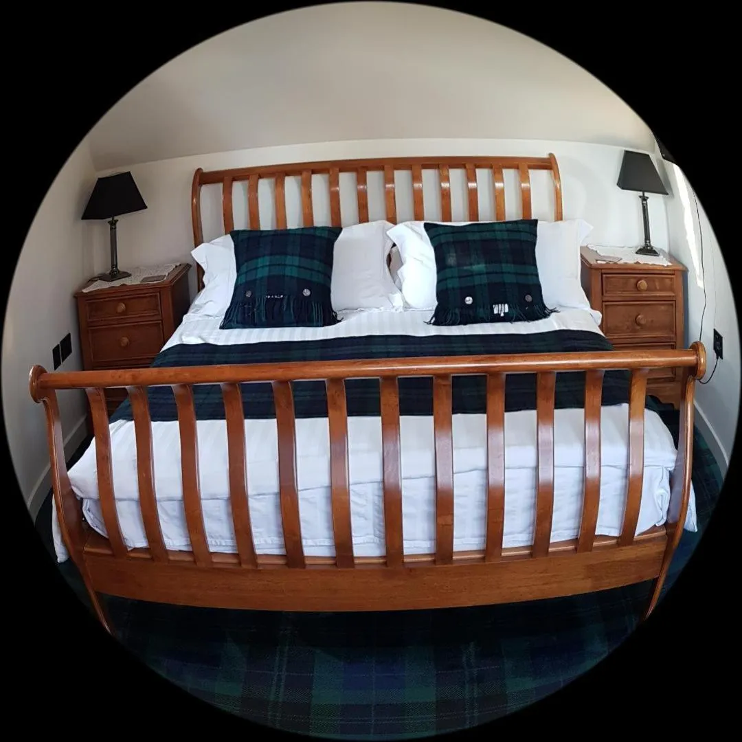 Bed in Station House Lanark Bed and Breakfast